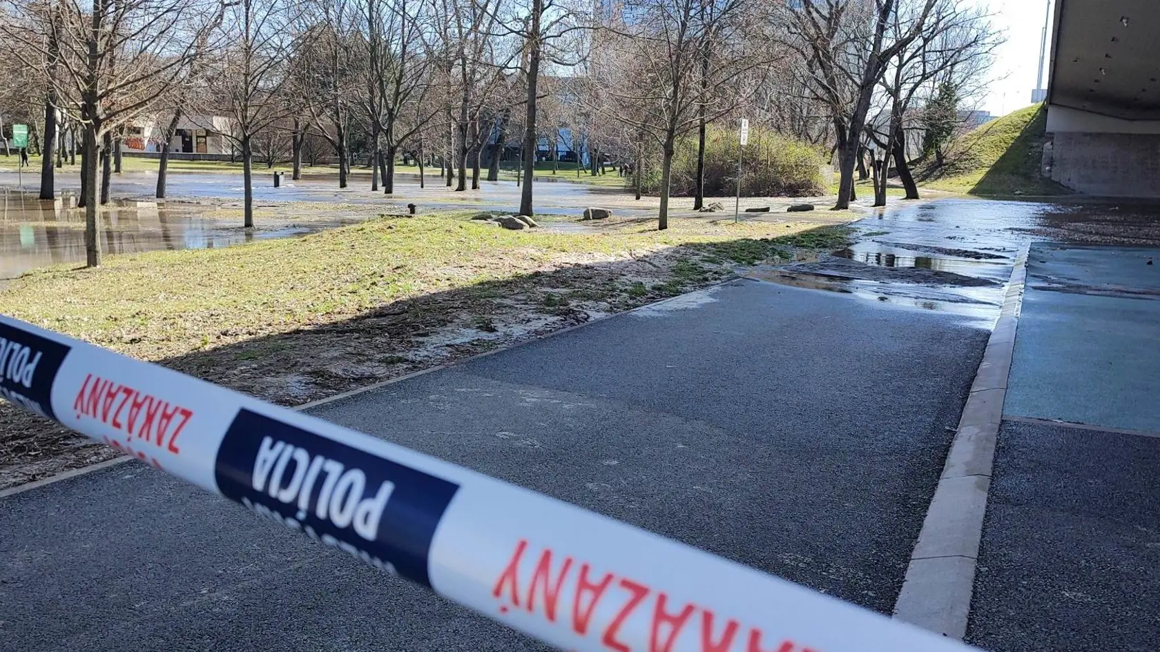 Bratislavský Sad Janka Kráľa sa ocitol POD VODOU! Čo sa stalo?
