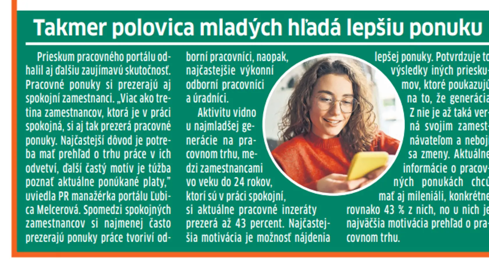 Skoro polovica mladých sa obzerá po lepších platových podmienkach.