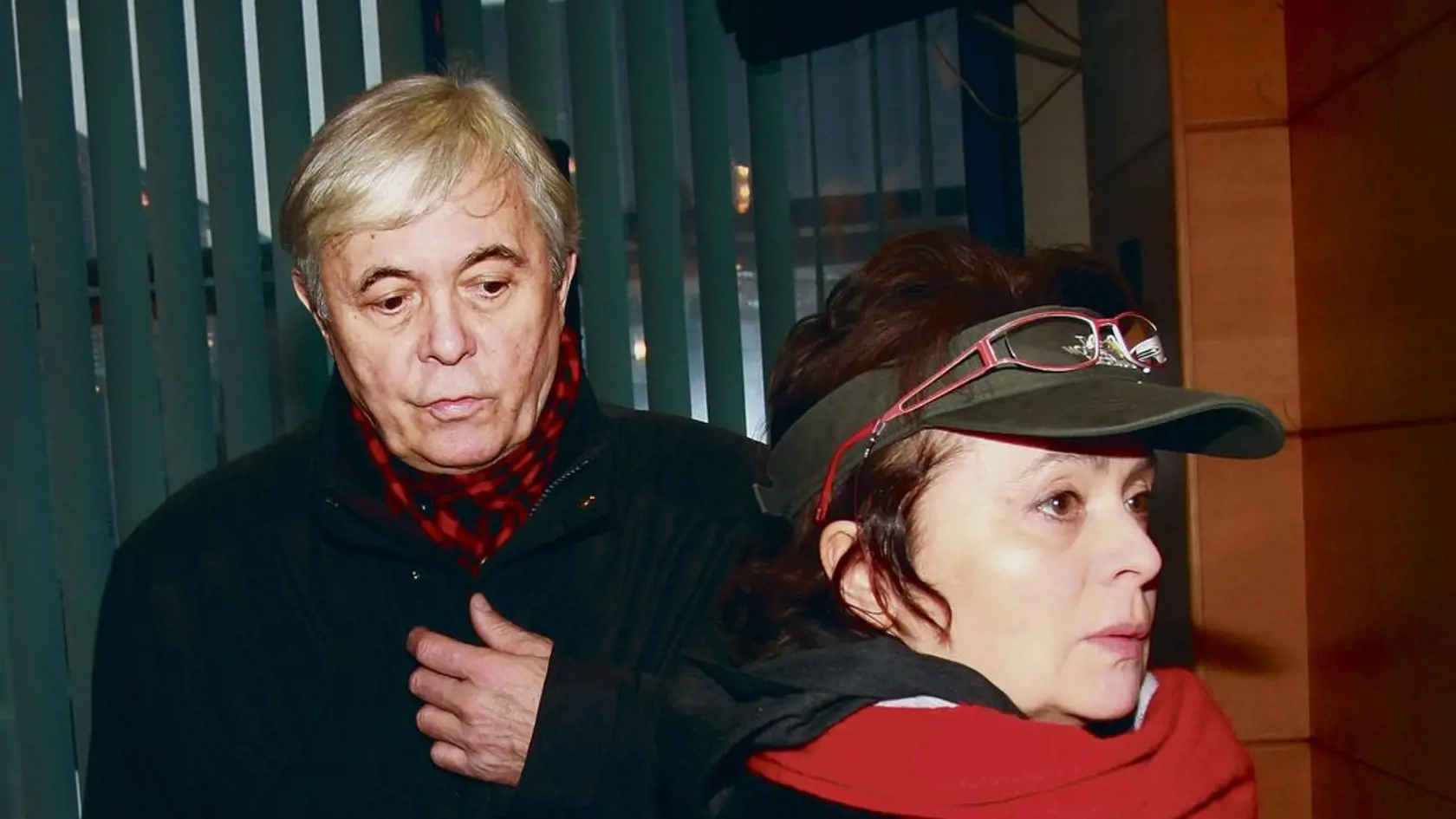Libuše Šafránková s manželem Josefem Abrhámem