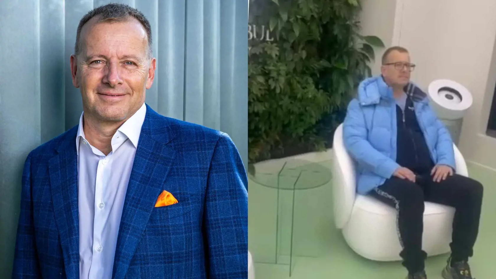 Luxus dopriava aj sebe. Napríklad na klinike, kde mu nastrelili vlasy.