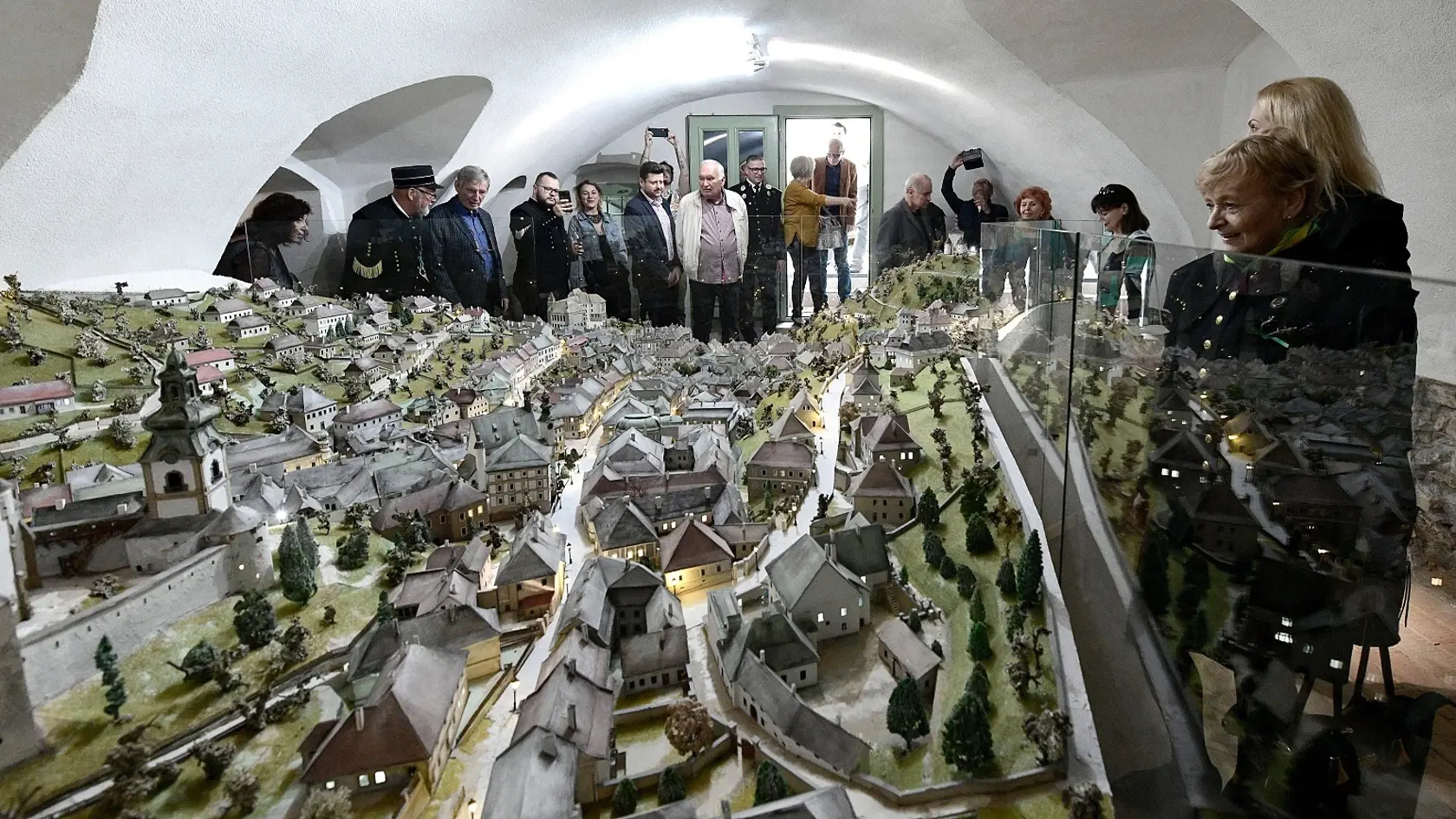Slávnostné otvorenie expozície v Banskej Štiavnici.