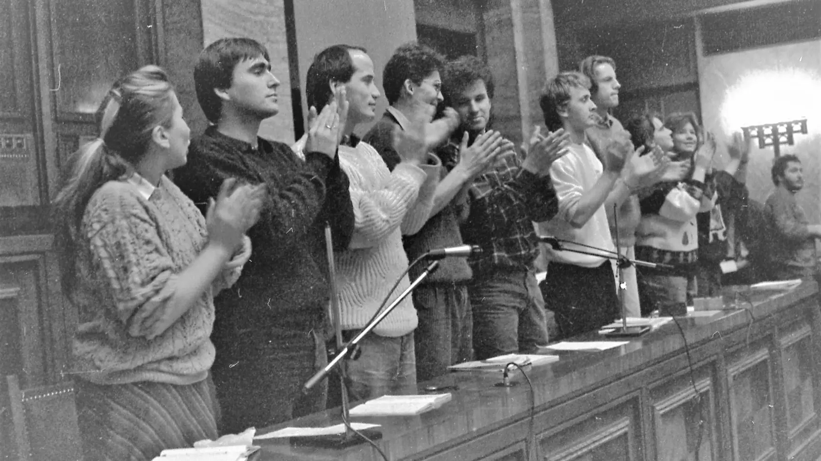 Organizátori študentskej demonštrácie zo 16. novembra 1989