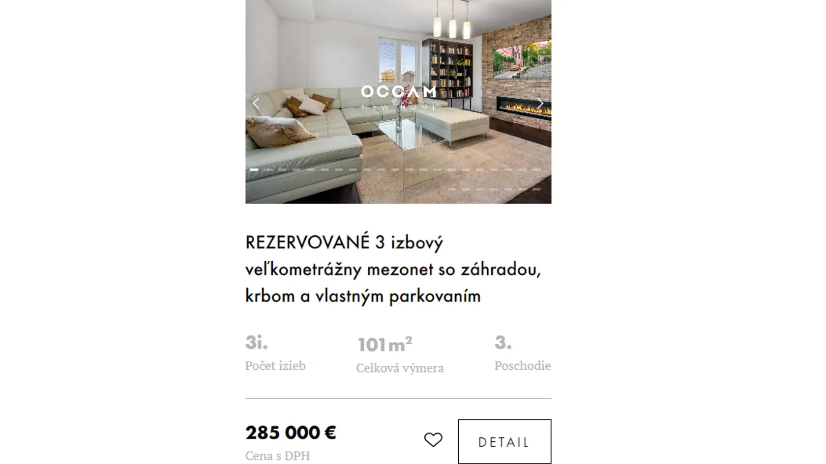 Byt Janky Bittó Cigánikovej je už rezervovaný pre budúceho vlastníka.