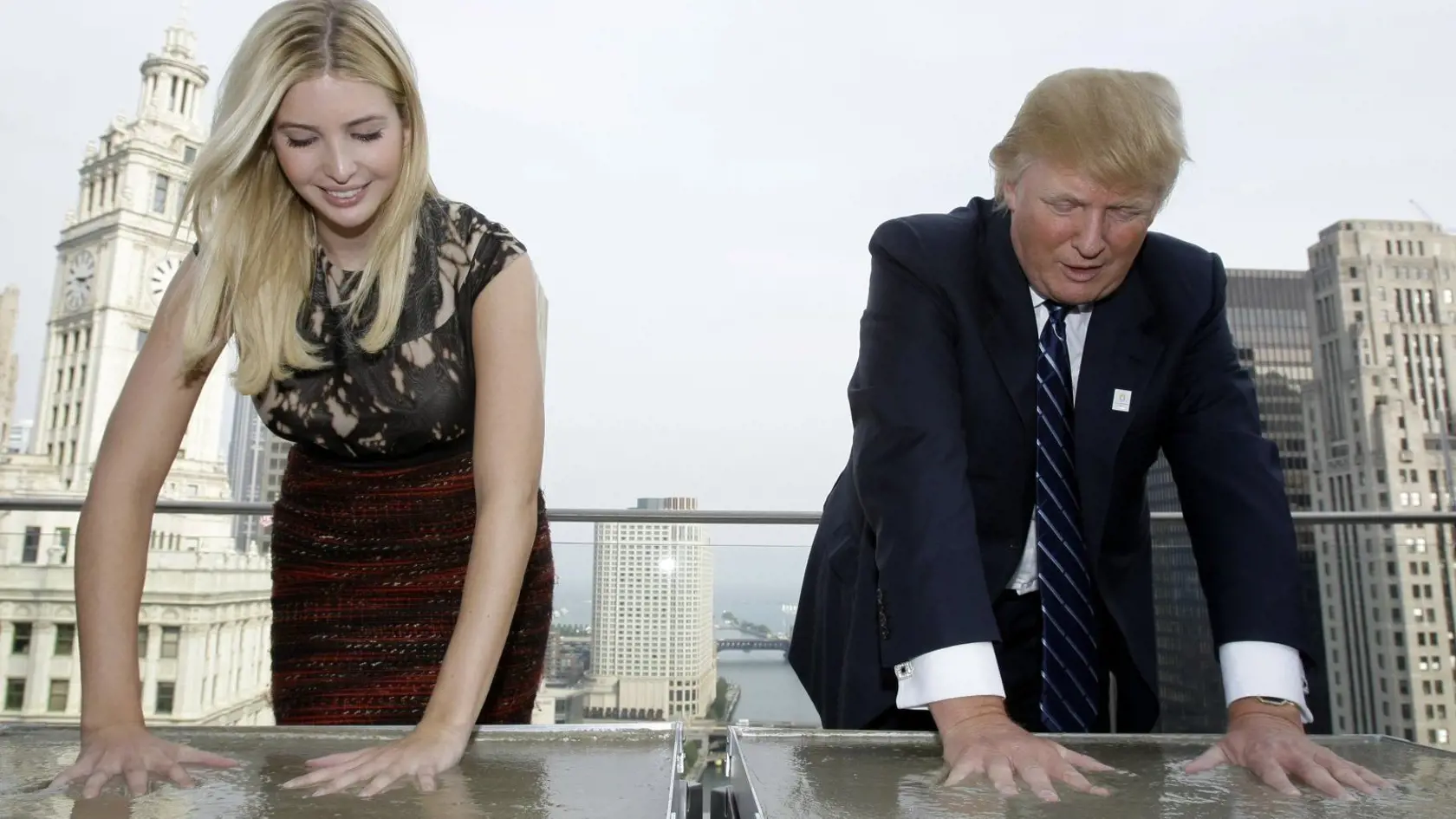 Ivanka Trump a Donald Trump