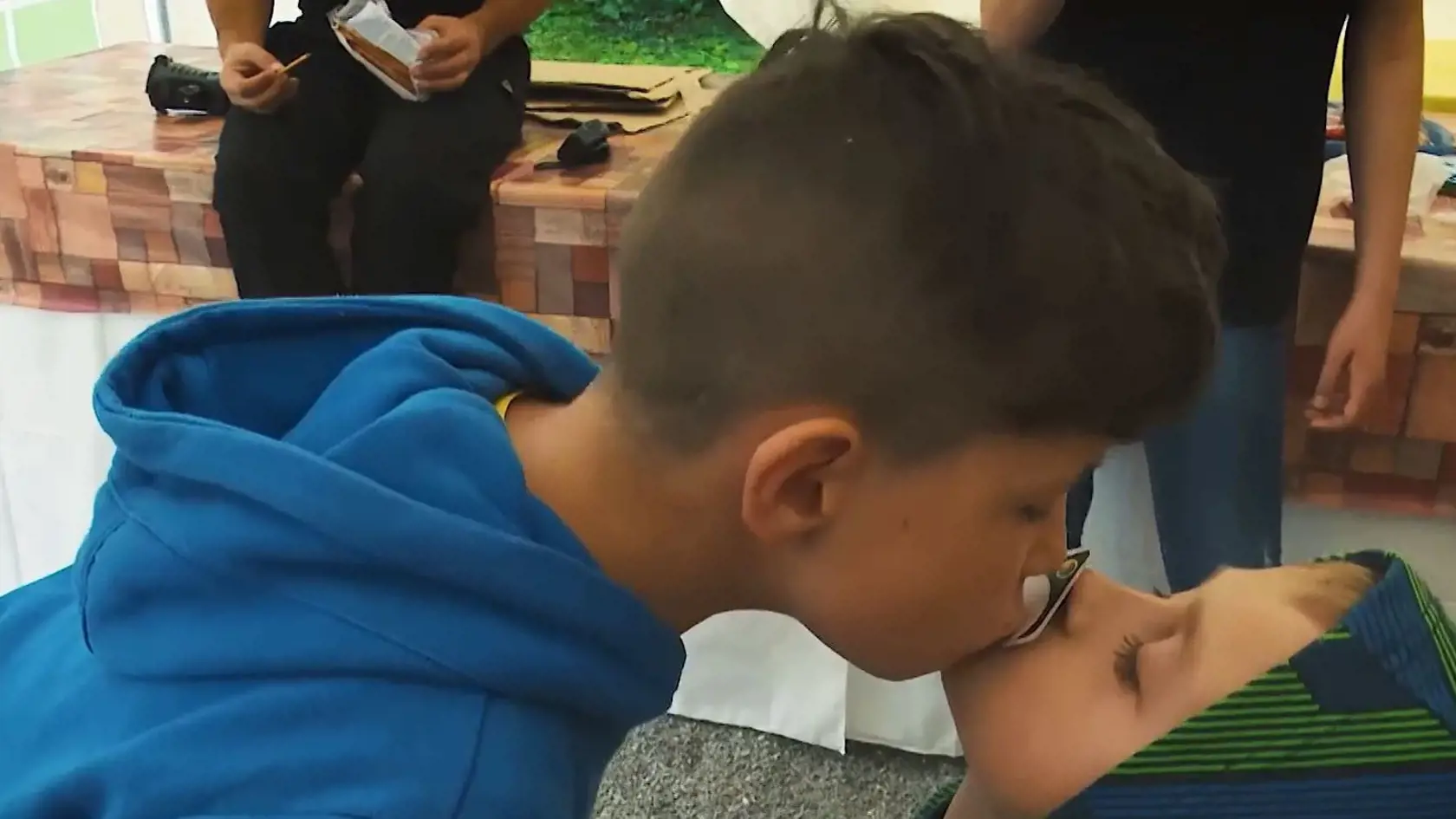 Tábor bol známy aj zvláštnymi hrami, ktoré v ňom deti absolvovali.