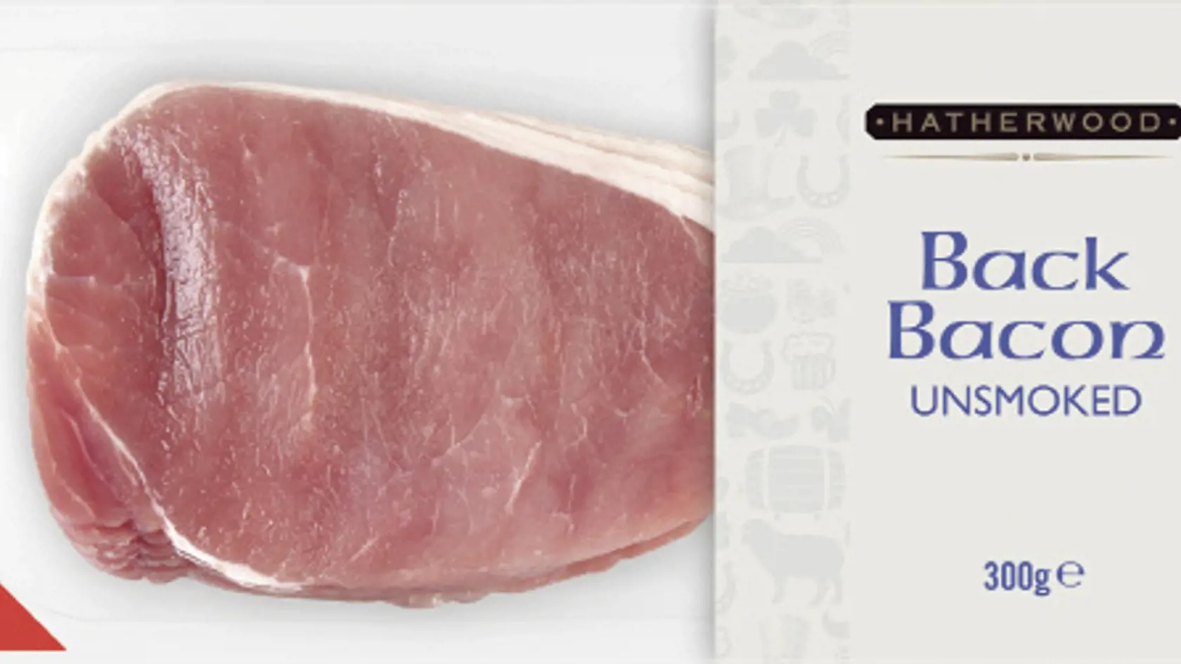 Krájaná slanina, cena za 100 g 2,29 eura.