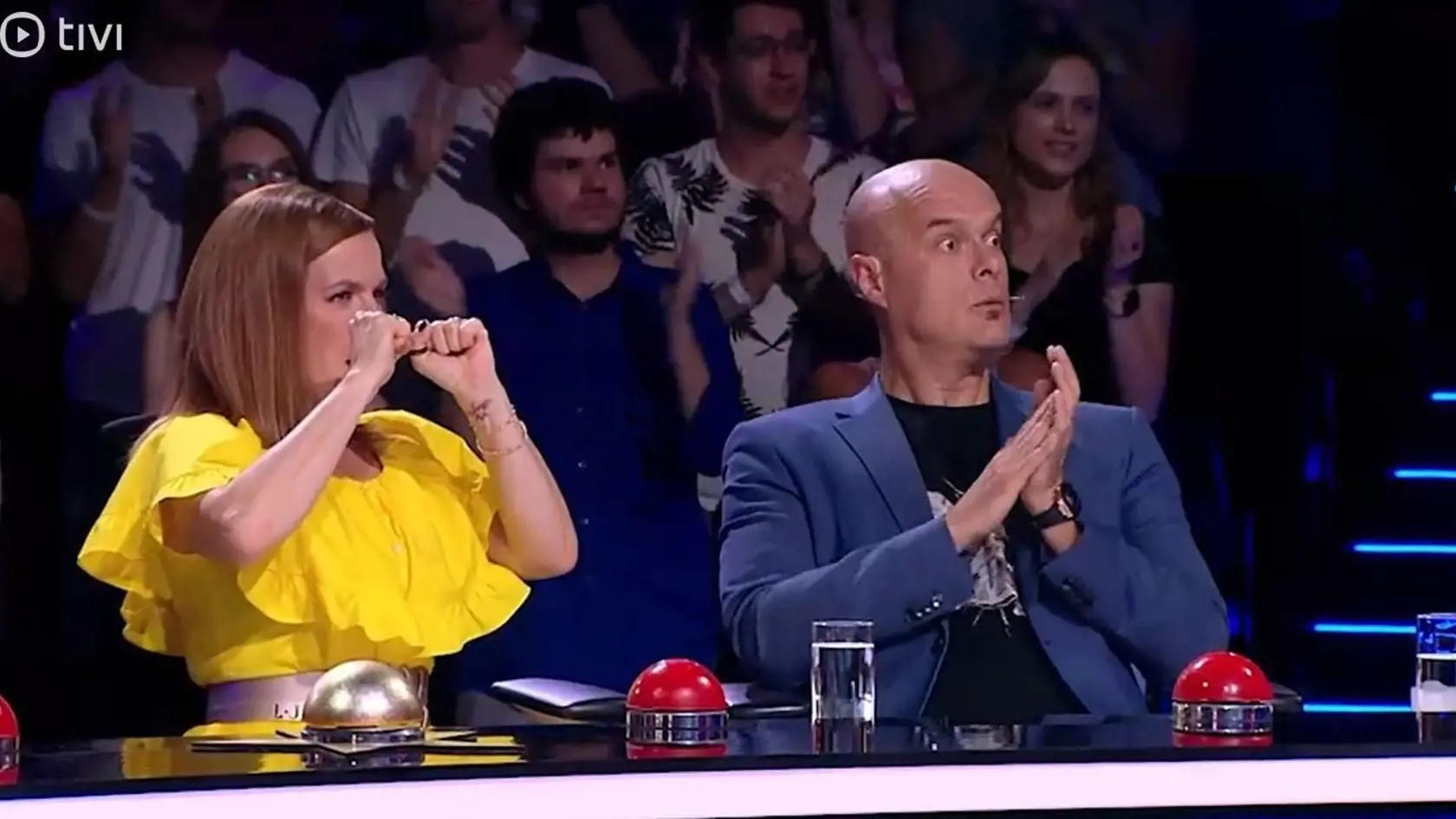 Marta Jandová a Jaro Slávik v Česko Slovensko Má Talent