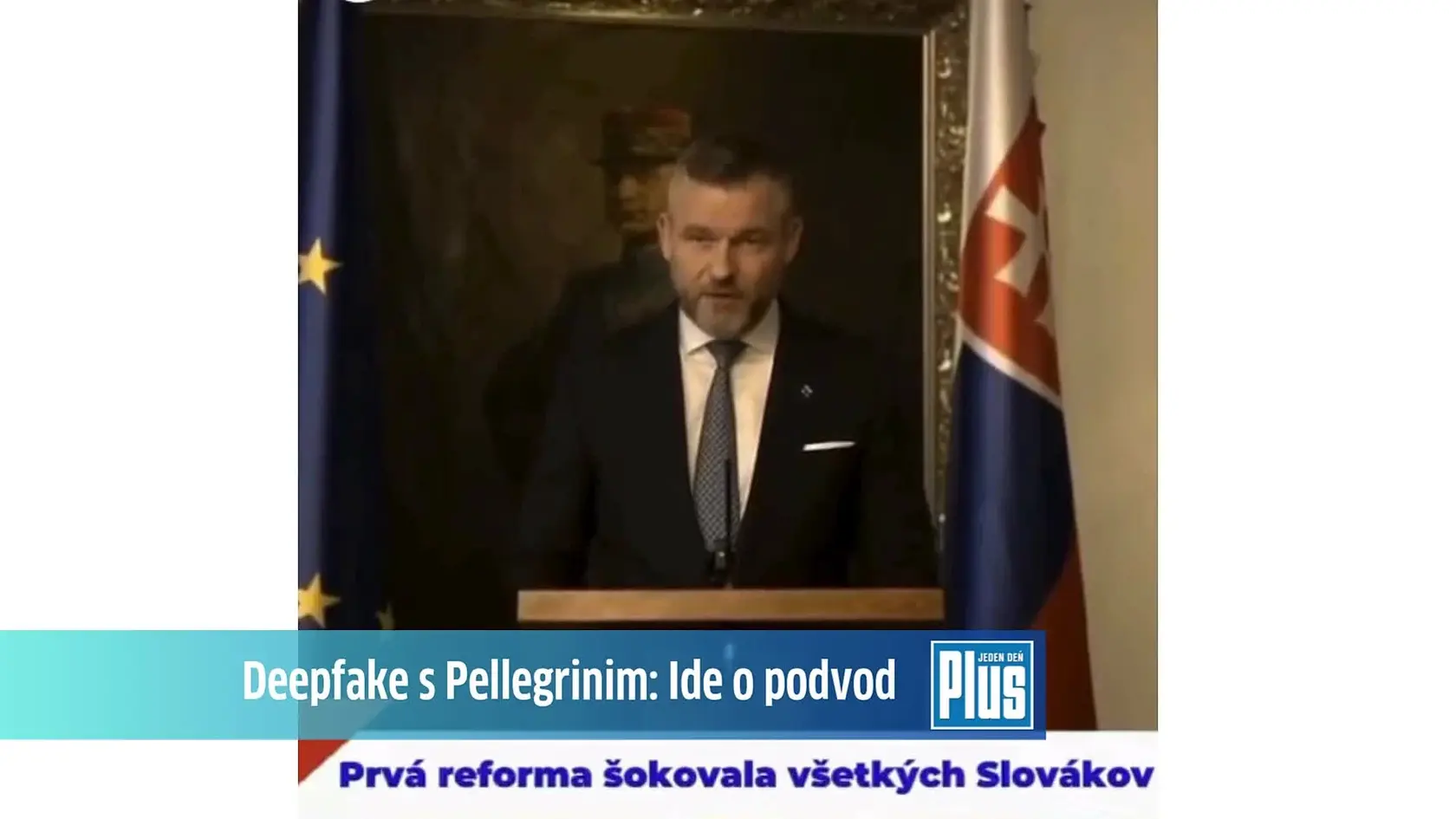 Deepfake s prezidentom Pellegrinim: Ide o podvodné investovanie