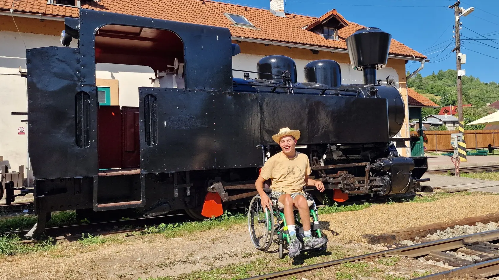 Lukáš si to veľmi užíval.