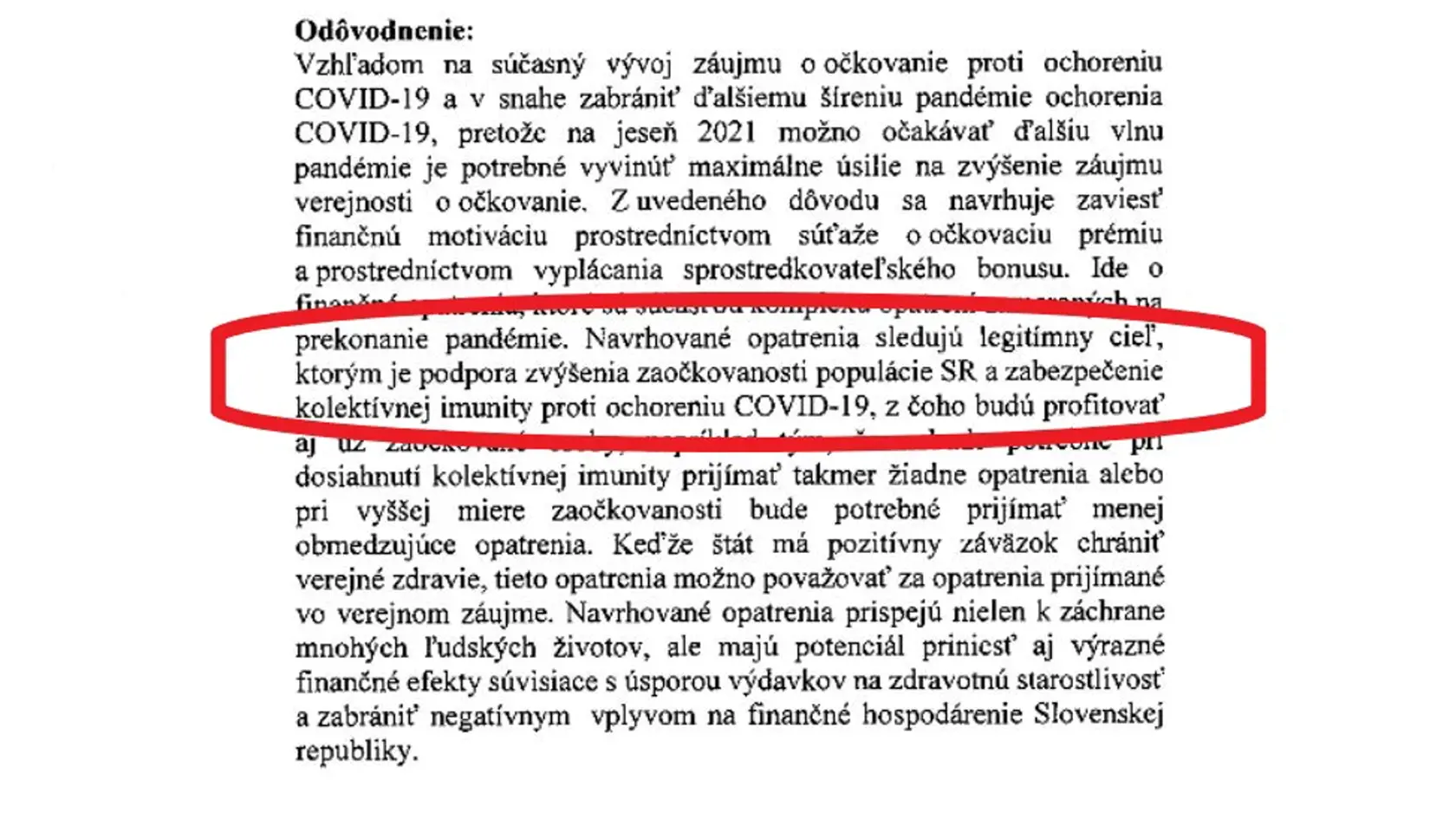 Doplňujúci návrh k očkovacej lotérii poslanca Györgya Gyimesiho z OĽANO obsahuje aj tieto slová.