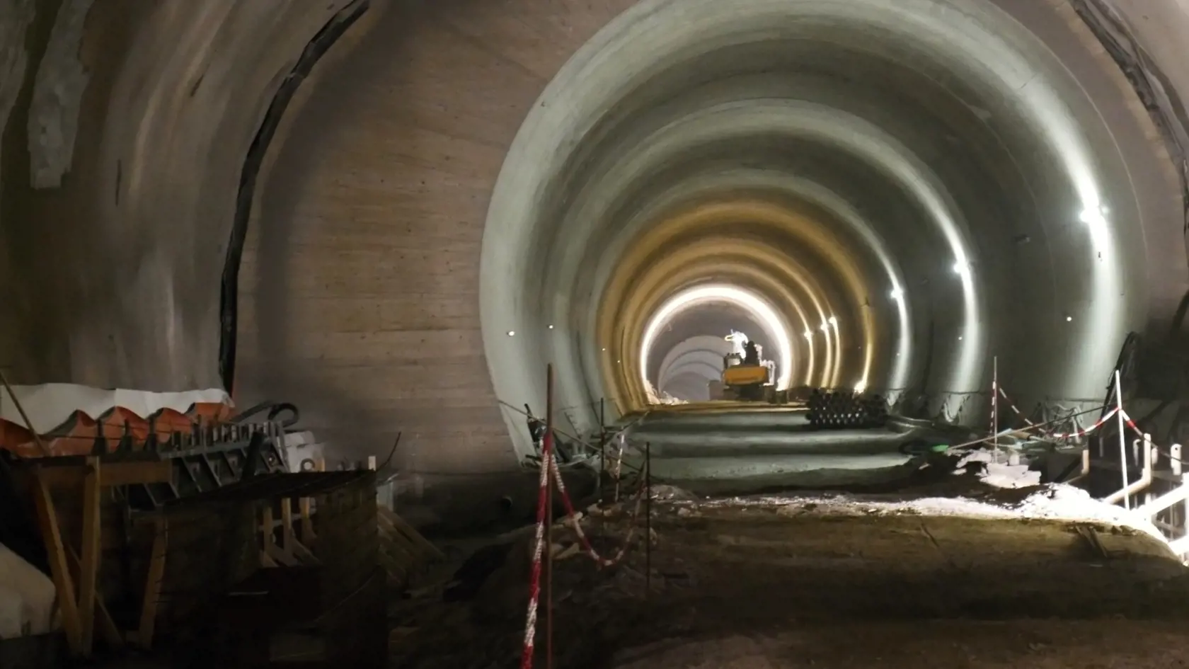 Na snímke tunel Višňové počas mimoriadneho kontrolného dňa.