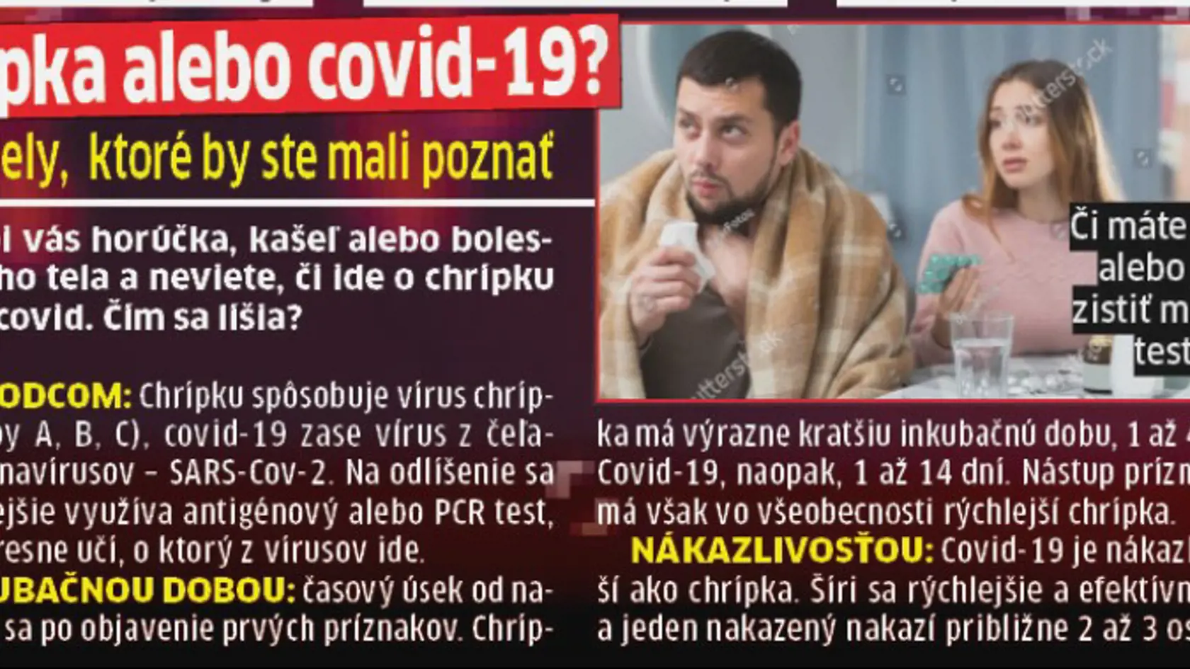 Chrípka alebo covid?