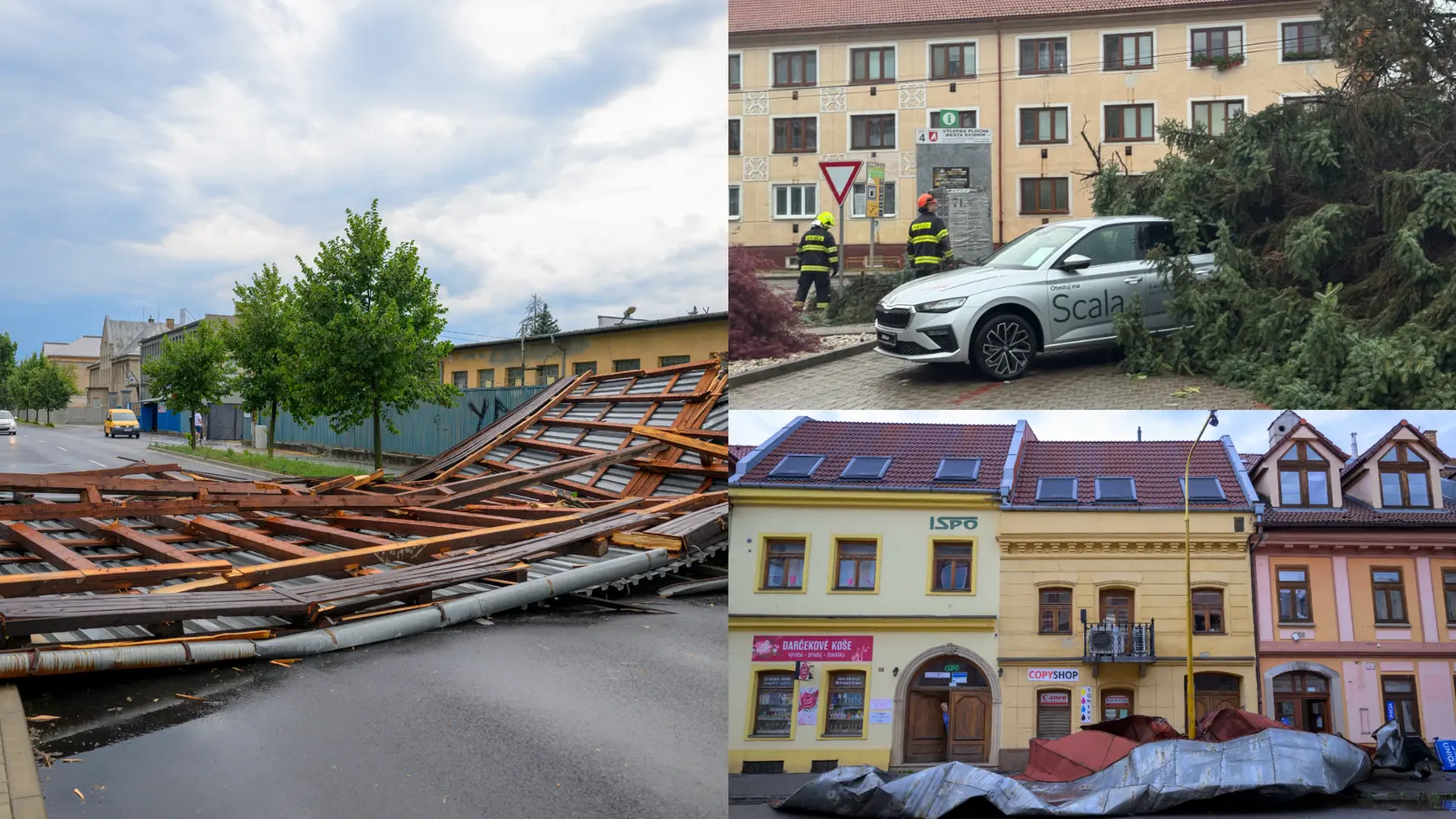 Búrky napáchali na východe poriadne škody.