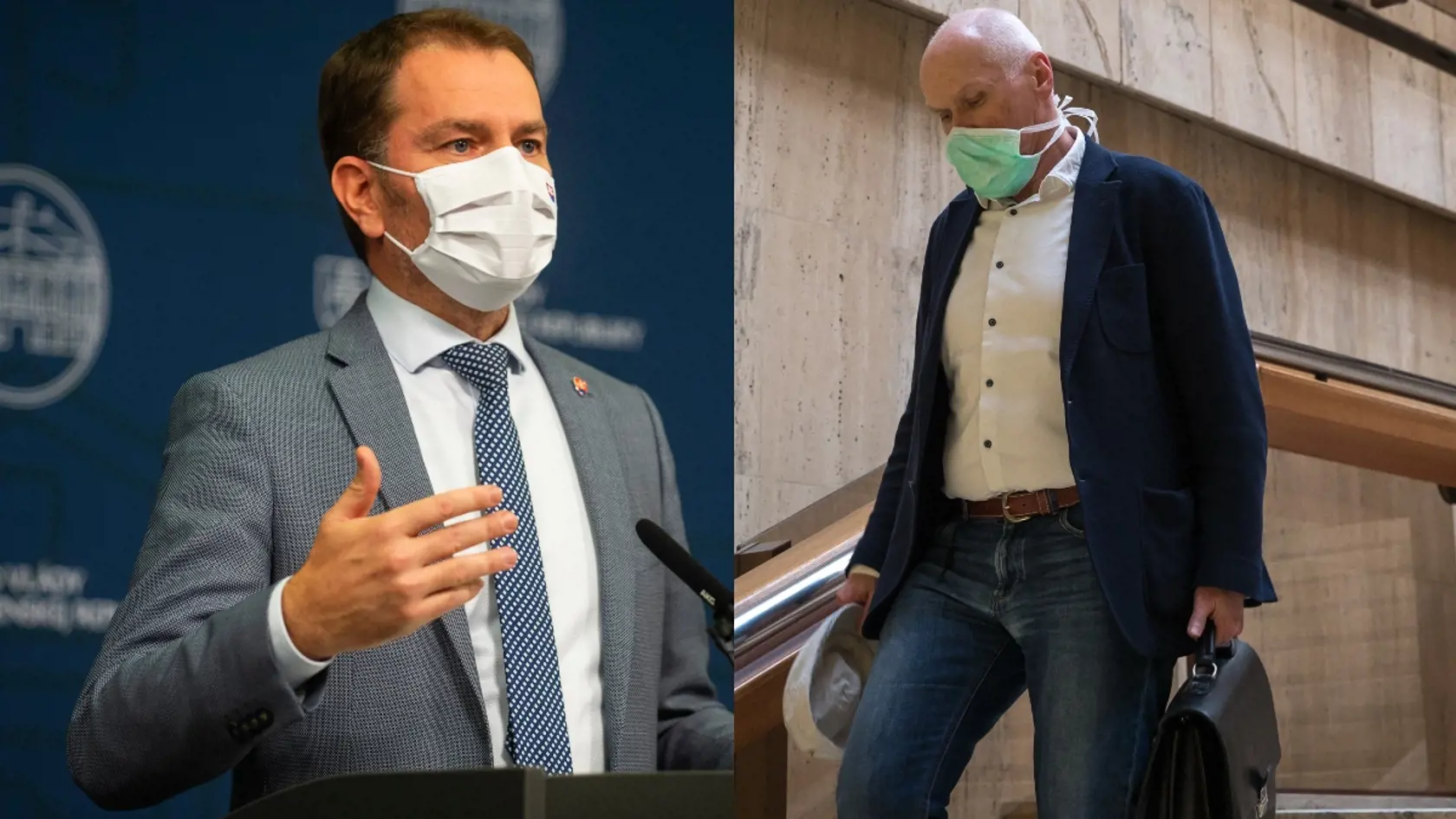 Premiér Igor Matovič sa dnes pustil do prezidentka Lekárskej komory