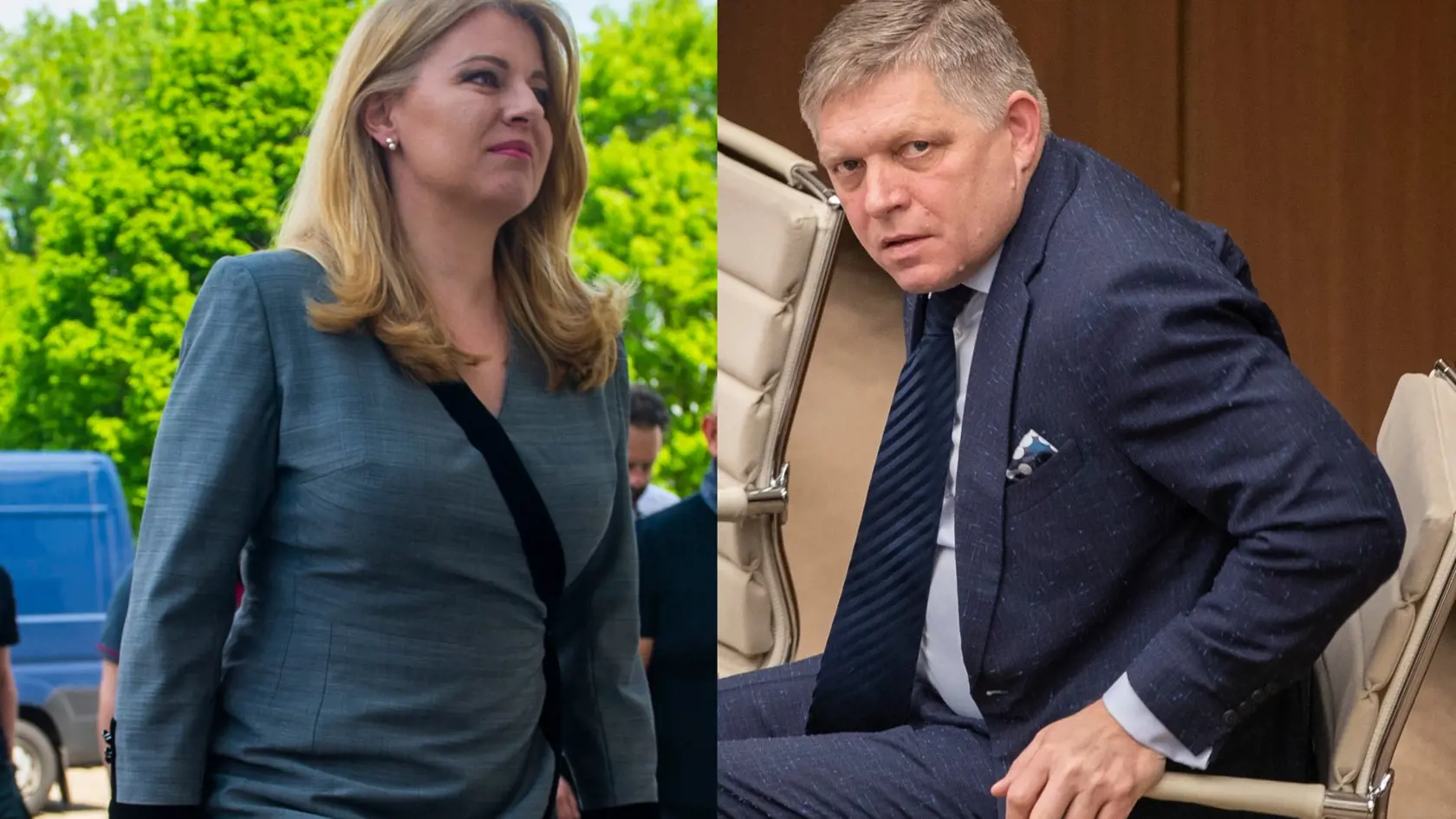 Líder Smeru Robert Fico často kritizuje prezidentku Zuzanu Čaputovú.