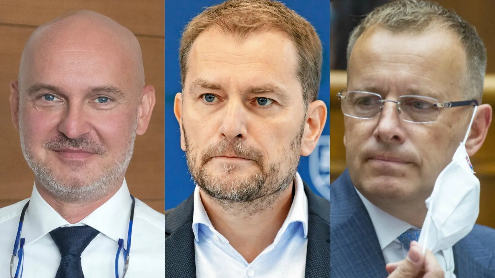 Igor Matovič, Boris Kollár, Branislav Gröhling