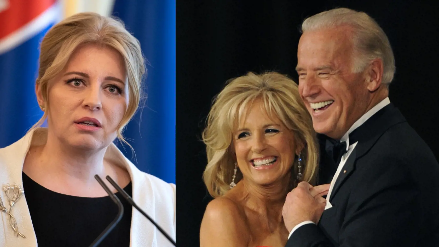 Zuzana Čaputová, Joe Biden, Jill Biden