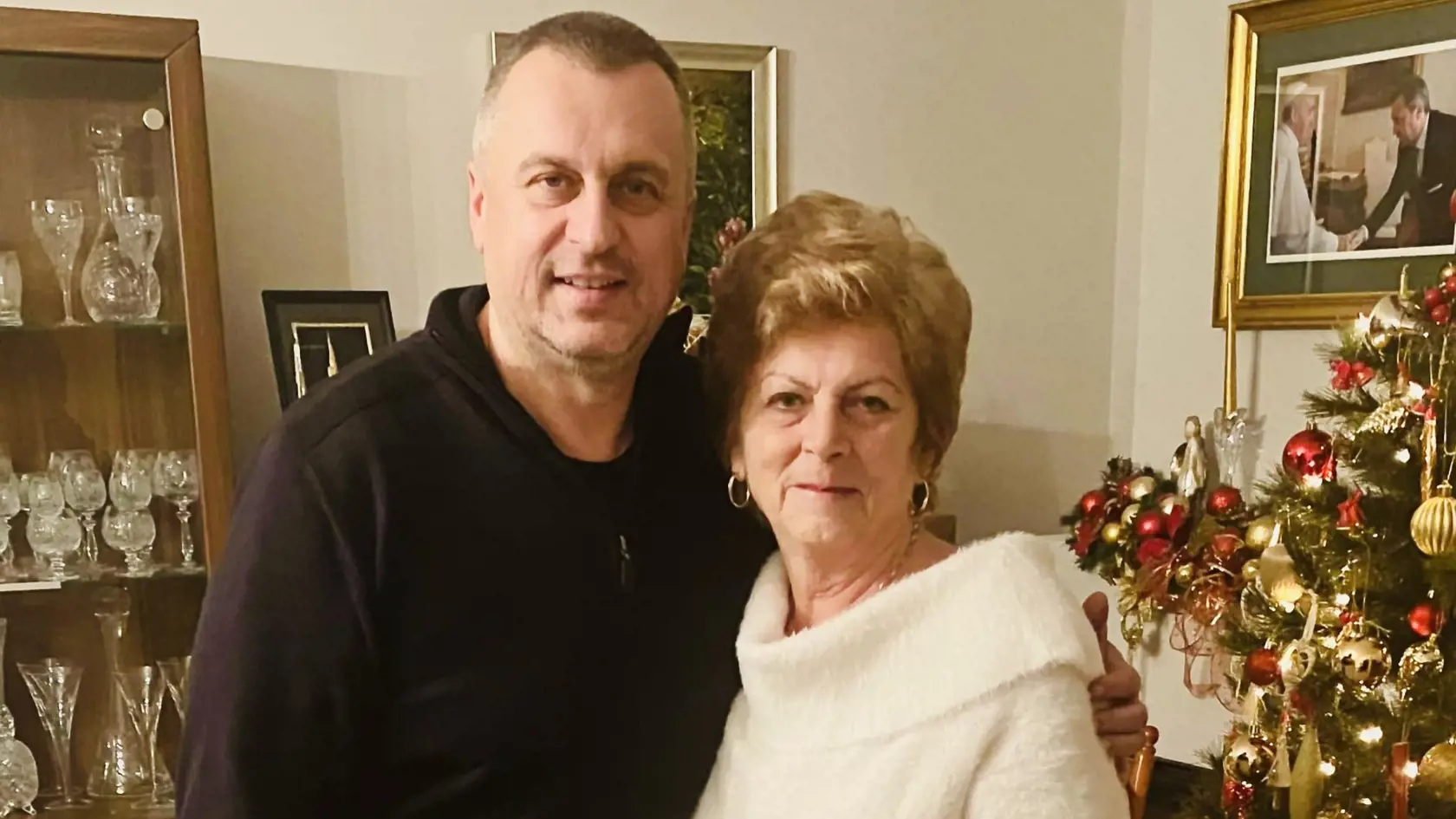 Andrej Danko trávi sviatky so svojou mamičkou.