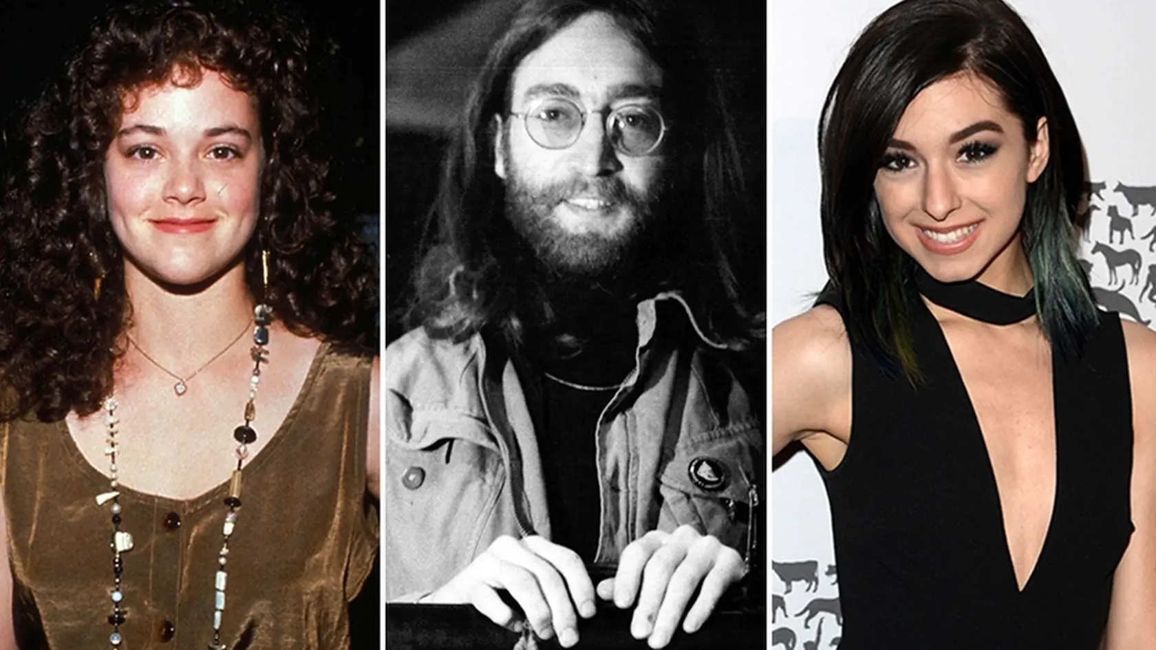 Rebecca Lucile Schaeffer, John Lennon, Christina Victoria Grimmie