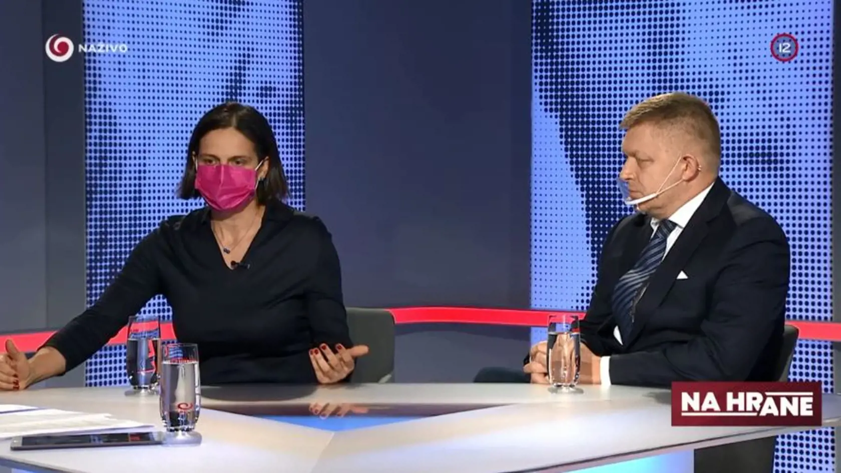Hosťami relácie bola ministerka spravodlivosti Mária Kolíková a Robert Fico.