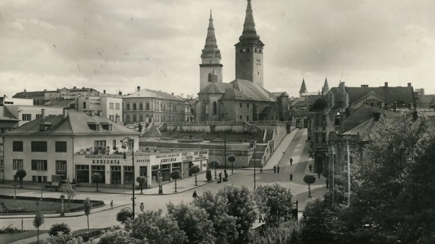 Mesto Žilina. Takto to vyzeralo v roku 1937.