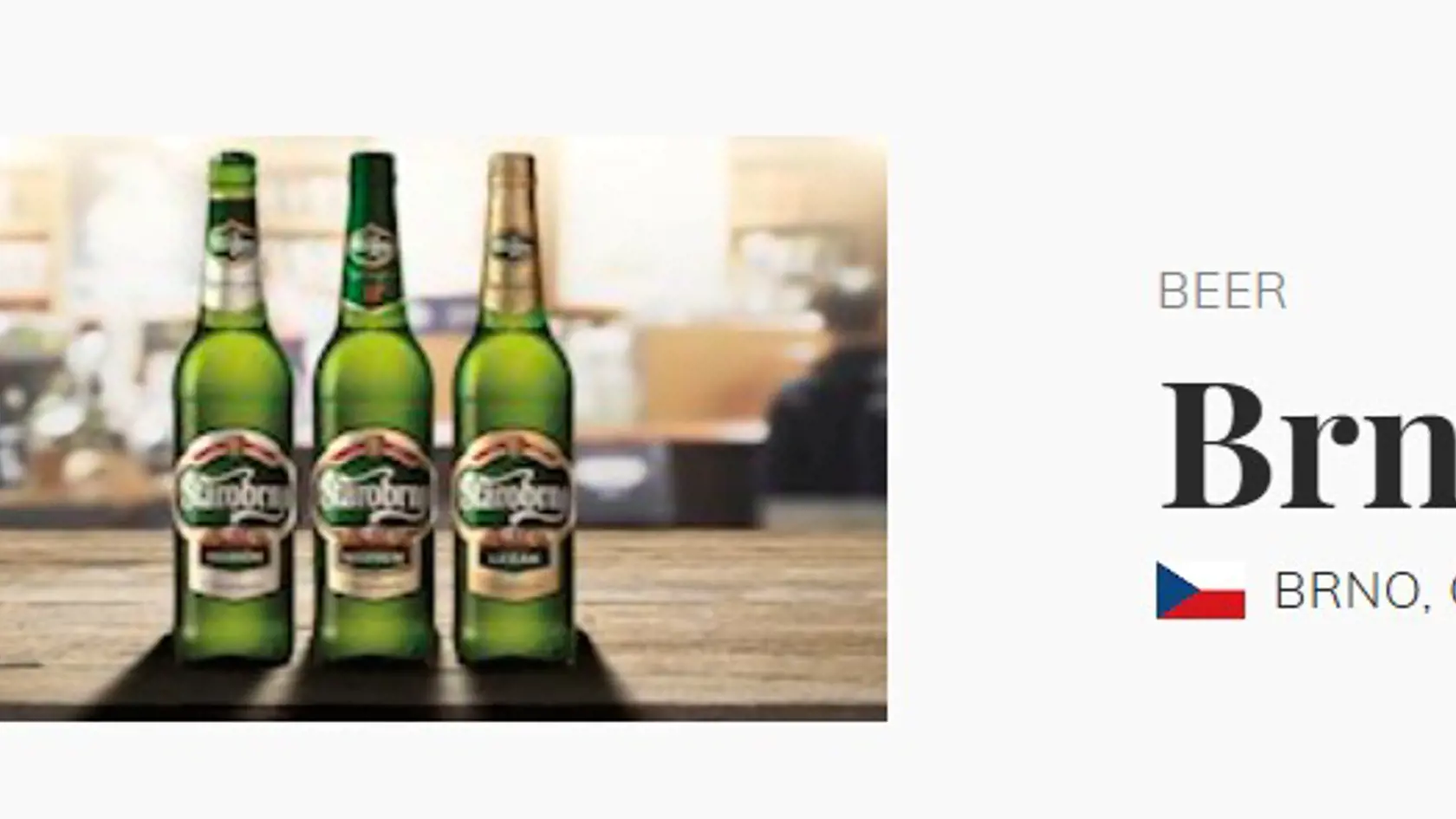 Brnianske pivo.