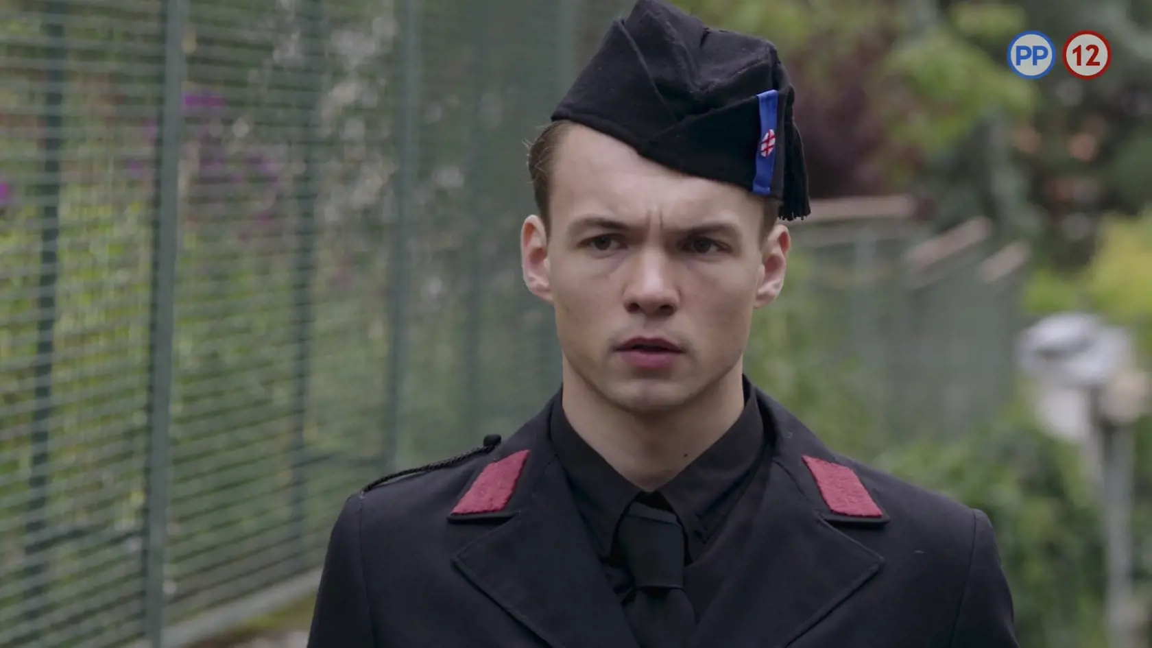 Mladého gardistu hrá herec Jakub Švec.