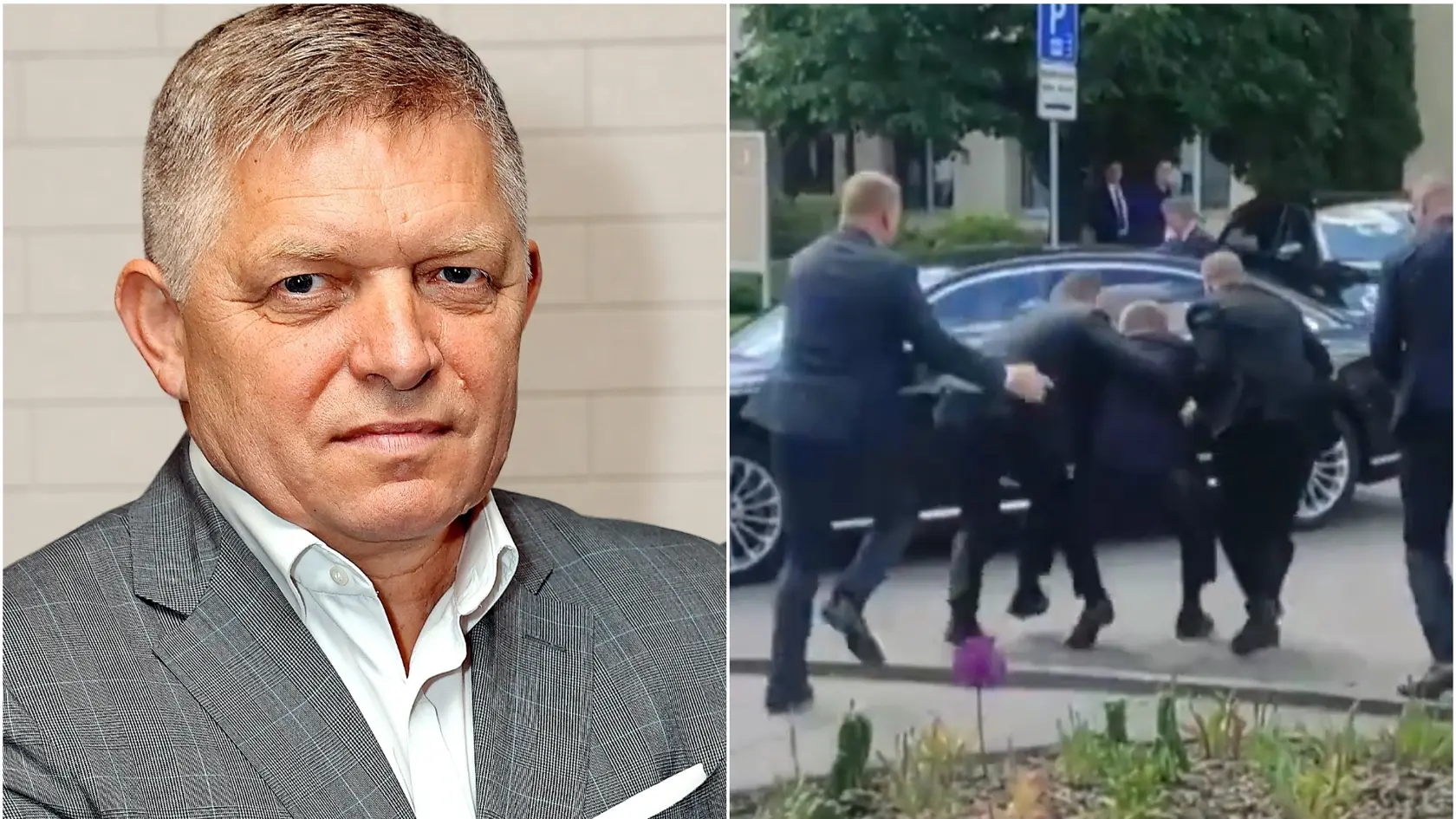 Premiér Fico prehovoril rok po atentáte v Handlovej.