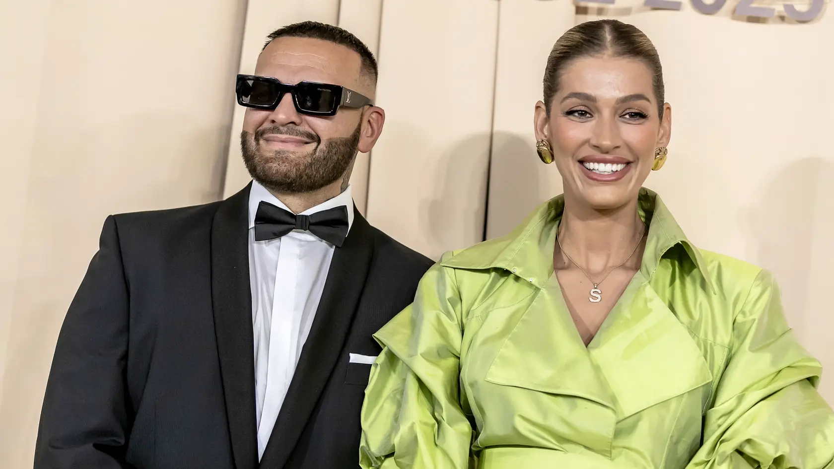 Na snímke Patrik Vrbovský a Jasmina Alagič Vrbovská na Beauty Ball, ktorý sa konal na Bratislavskom hrade. Slávnostný večer pri príležtosti 20. výročia značky IEM. 