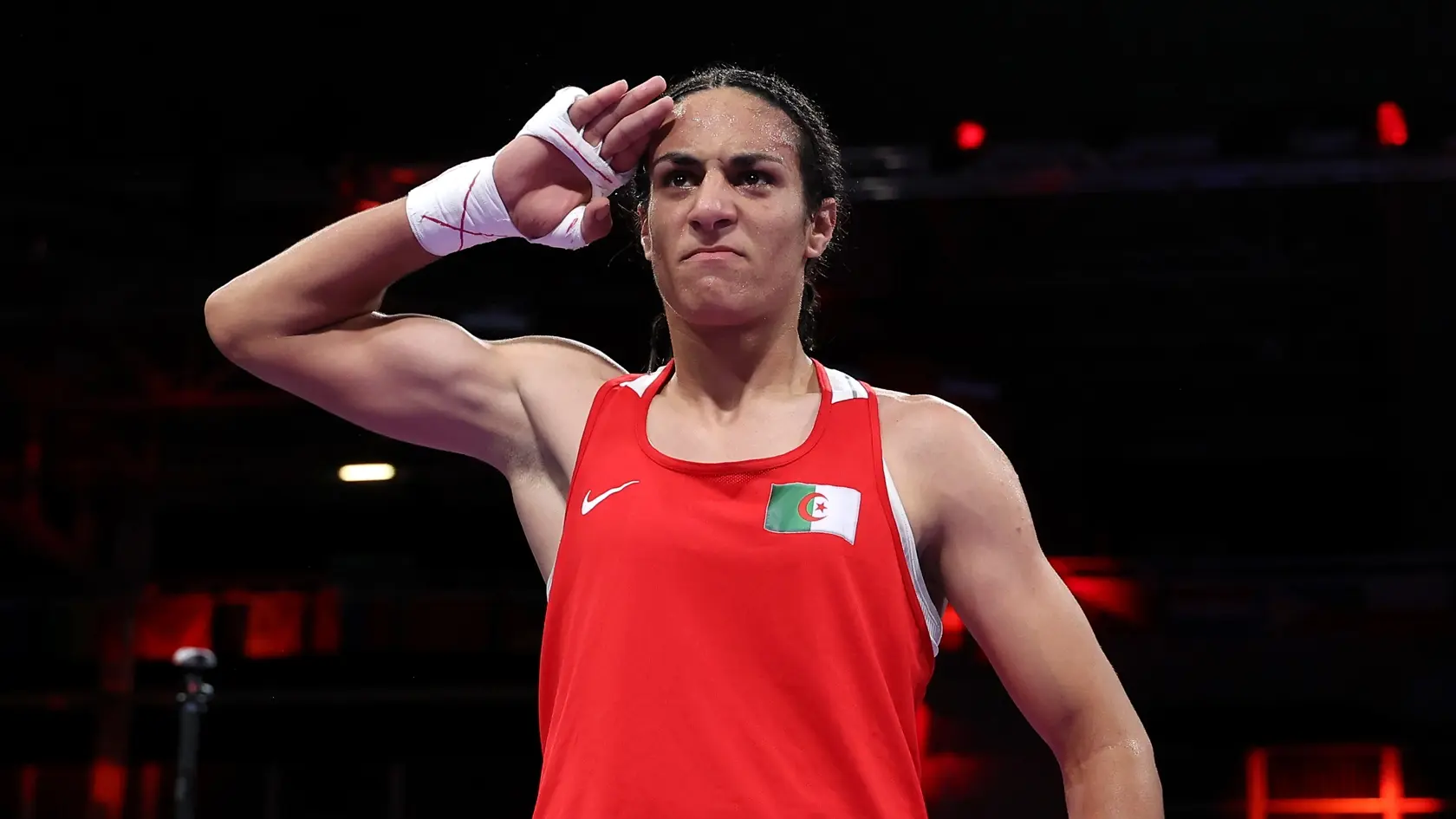 Alžírska boxerka Imane Khelifová