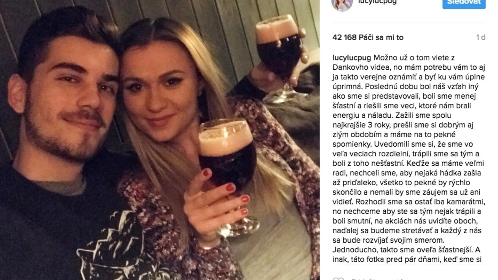Youtuberský párik GoGo a Lucia sa rozišli. 