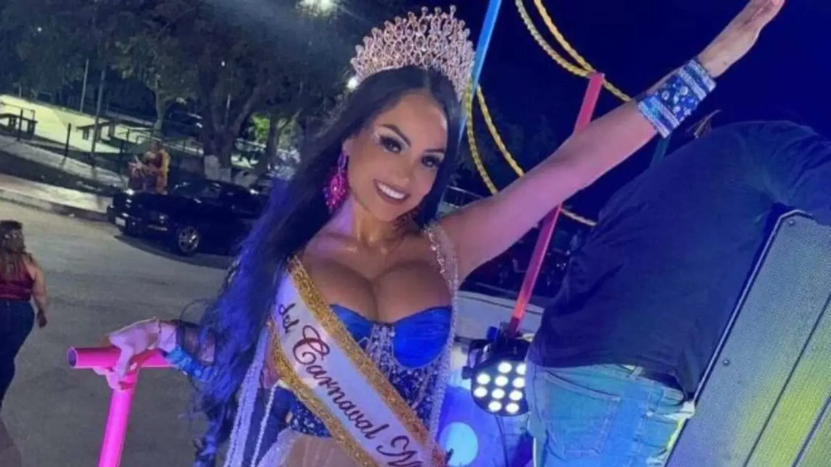 Kulturistka a fitnes influencerka Luz María Barrera Agatón.