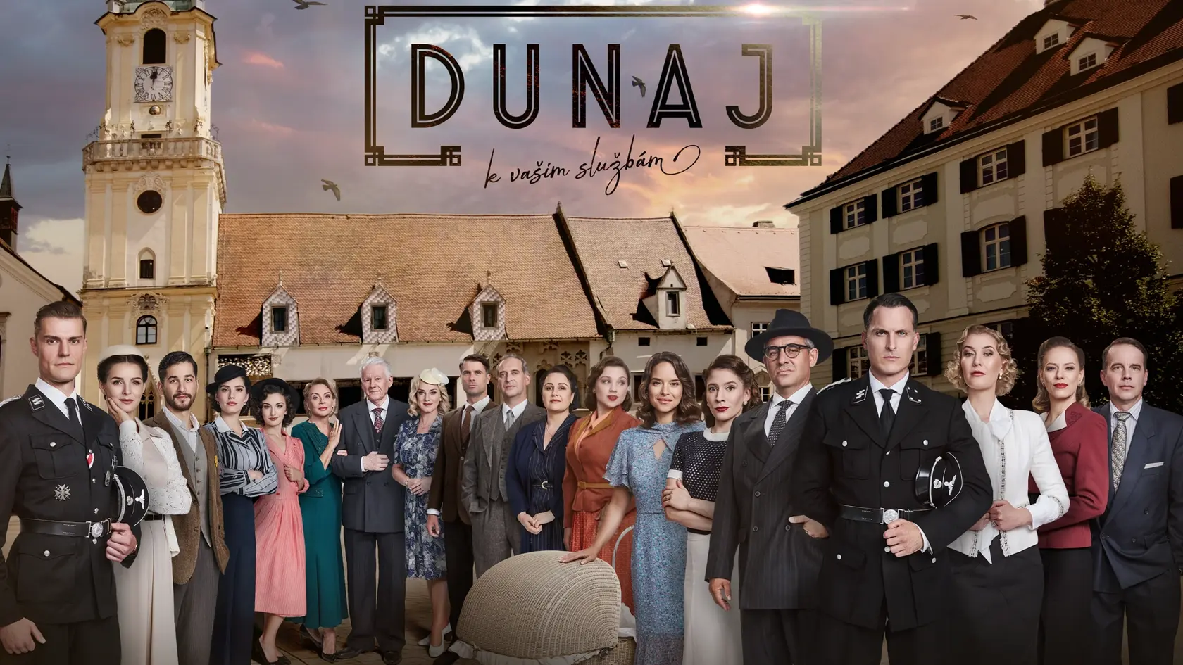 Vizuál 7. série seriálu Dunaj, k vašim službám.