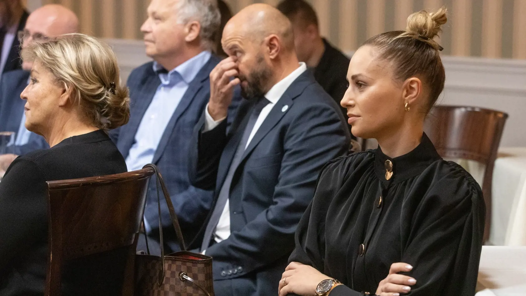 Na snímke je predstavenie nových členov poroty Krištáľové krídlo na rok 2023. Na fotke je  je slovenská speváčka a moderátorka Mária Čírová.