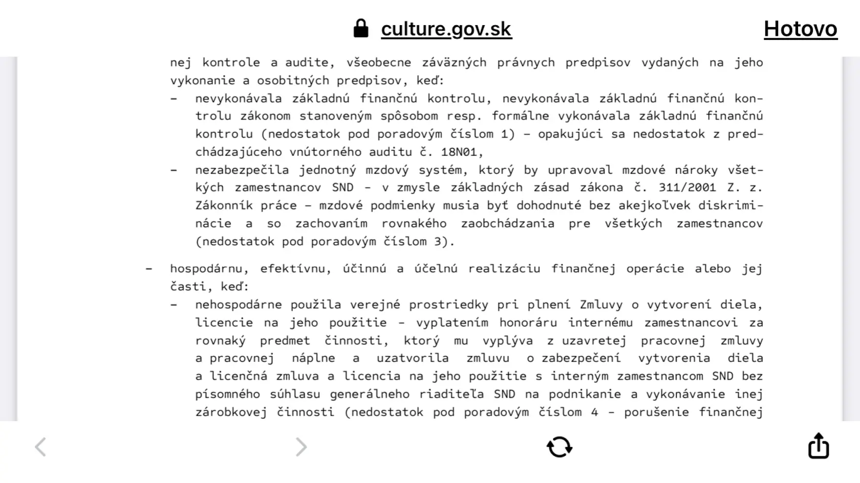 Audit inštitúcií zverejnilo ministerstvo kultúry po prvý raz. V prípade SND odhalilo viacero závažných nedostatkov.