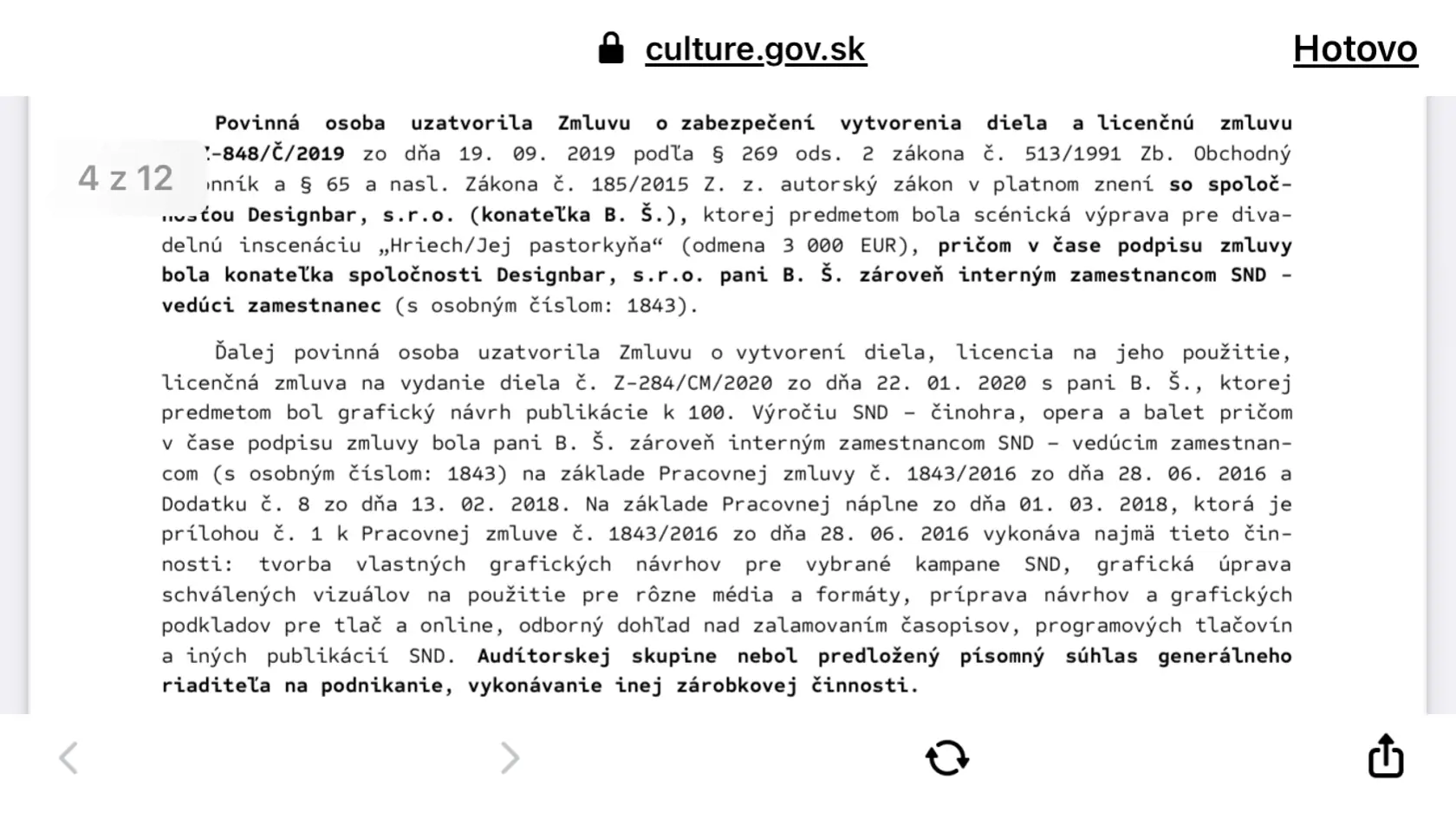 Audit inštitúcií zverejnilo ministerstvo kultúry po prvý raz. V prípade SND odhalilo viacero závažných nedostatkov.