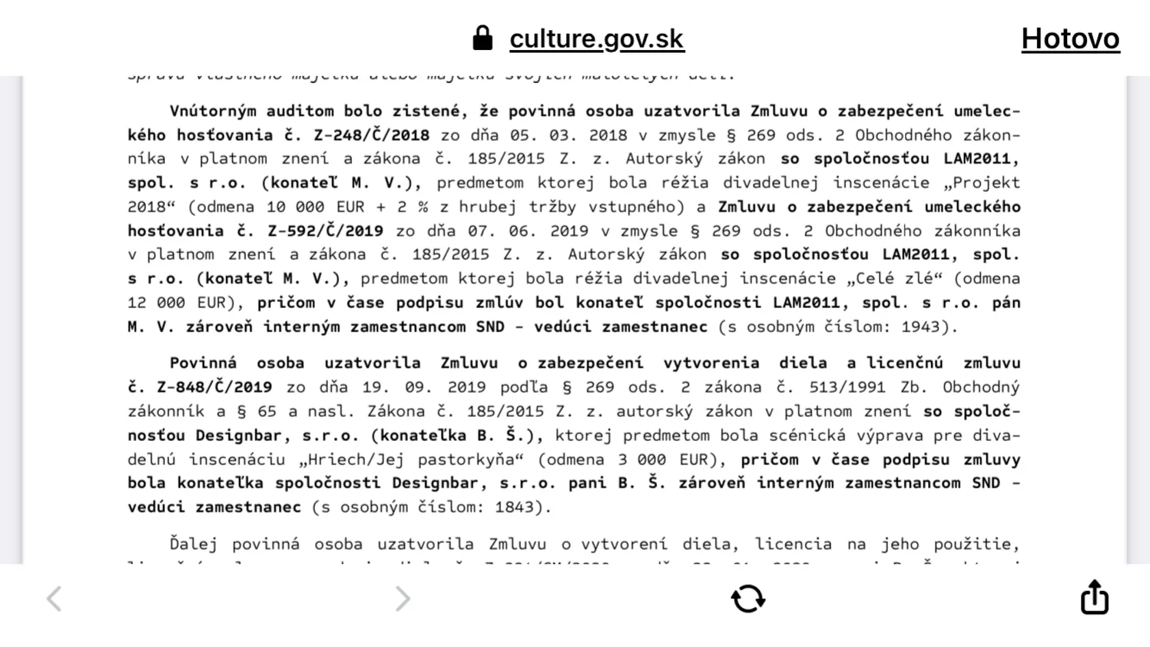 Audit inštitúcií zverejnilo ministerstvo kultúry po prvý raz. V prípade SND odhalilo viacero závažných nedostatkov.