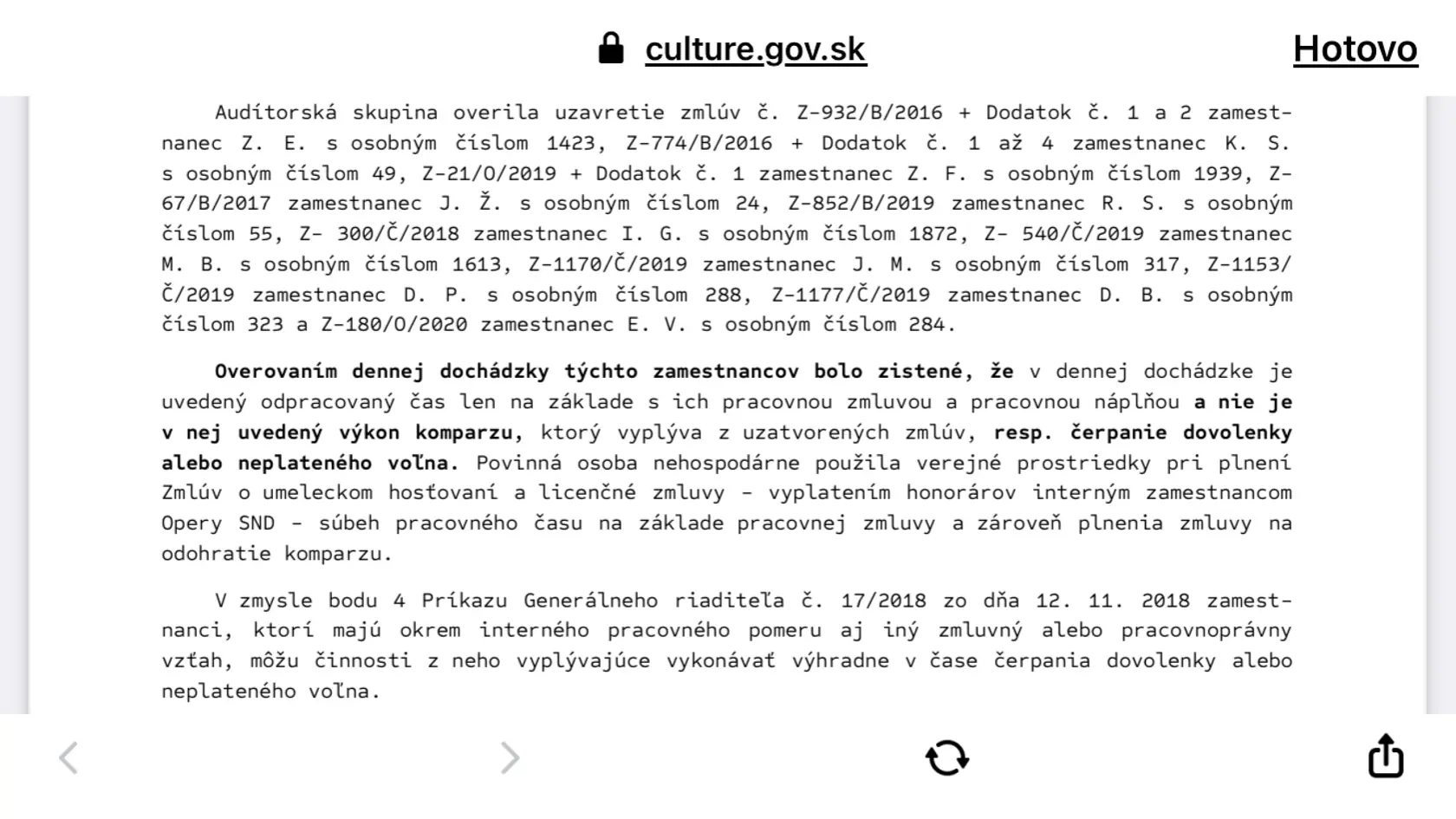 Audit inštitúcií zverejnilo ministerstvo kultúry po prvý raz. V prípade SND odhalilo viacero závažných nedostatkov.