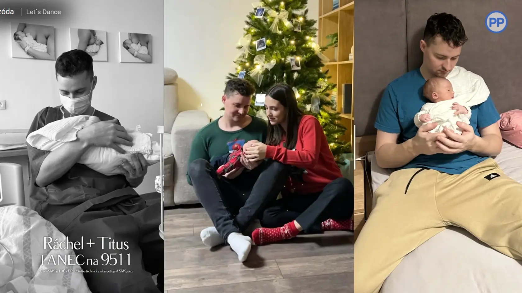 Rodinné zábery: Herečka Ráchel Šoltésová ukázala v Let´s Dance svoju krásnu rodinu - manžela Lukáša a syna Jakubka.