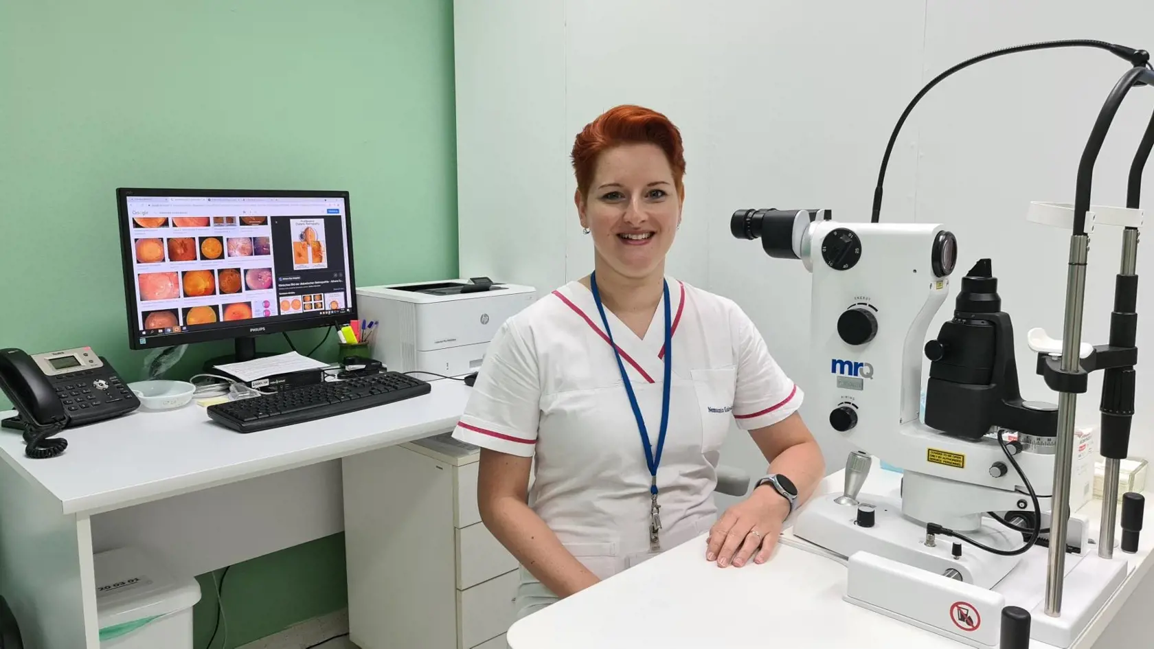 Očná lekárka Nemocnice AGEL Košice-Šaca Jaroslava Zlacká
