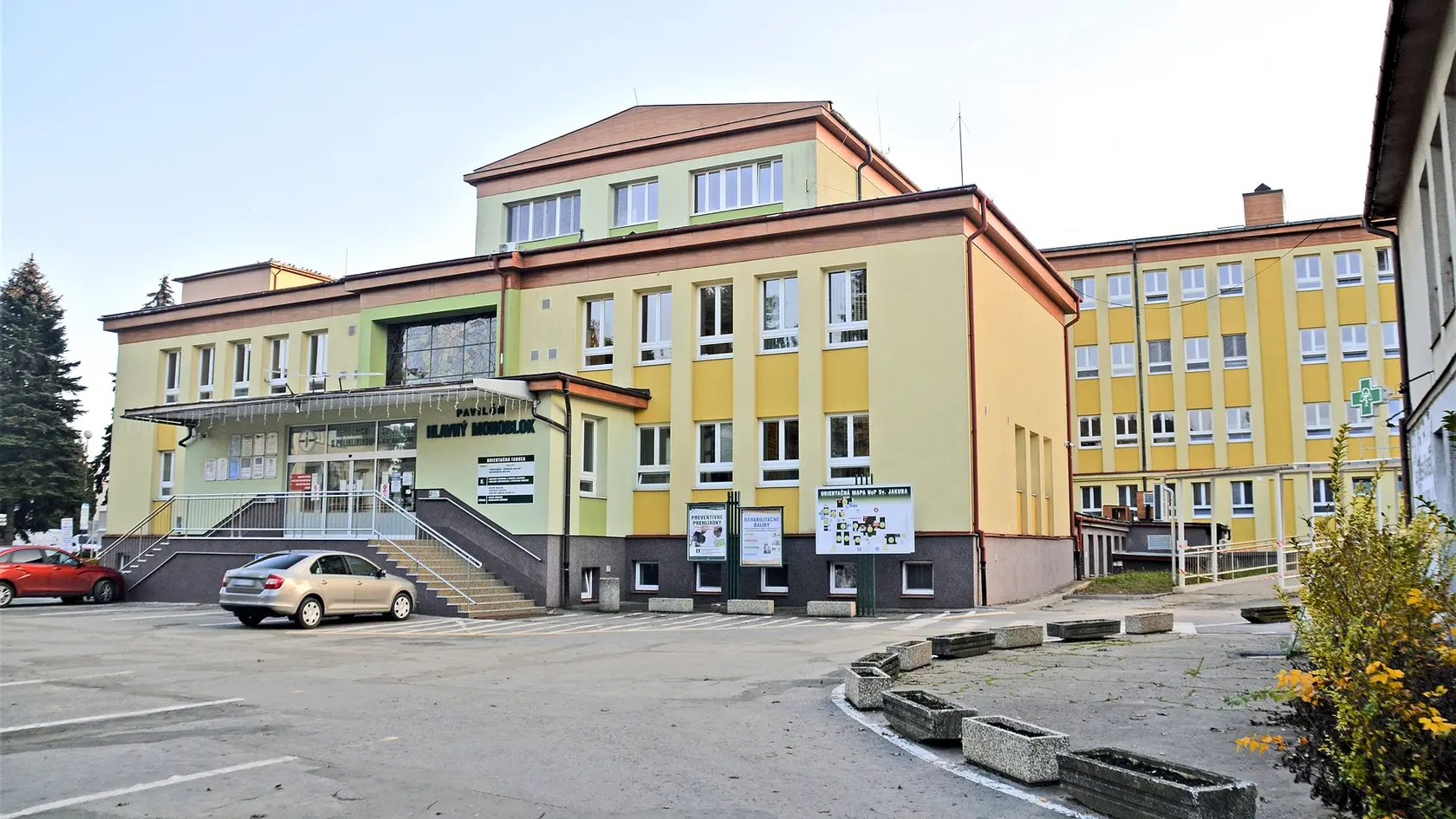 Bardejovská nemocnica.