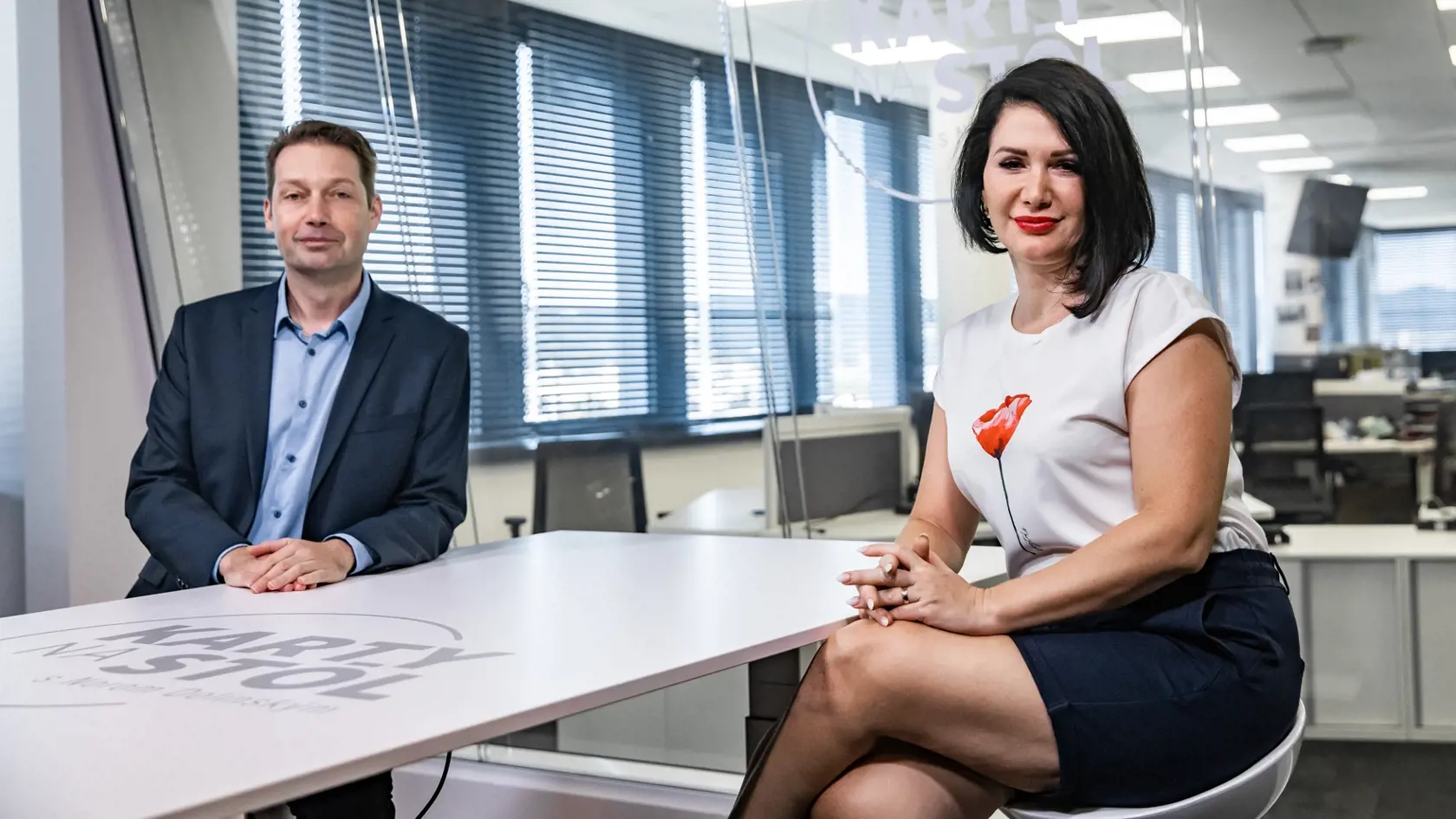 Diskusná relácia “Karty na stôl”, ktorej hosťom bola Jana Bittó Cigániková (SaS).