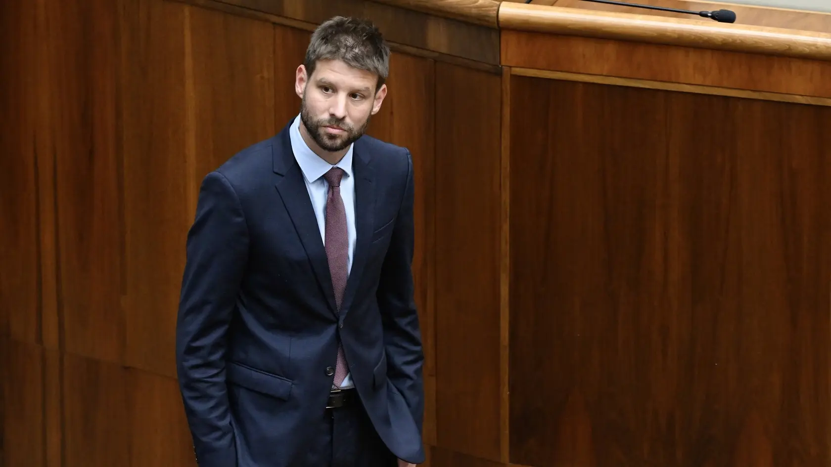 Michal Šimečka, predseda PS.