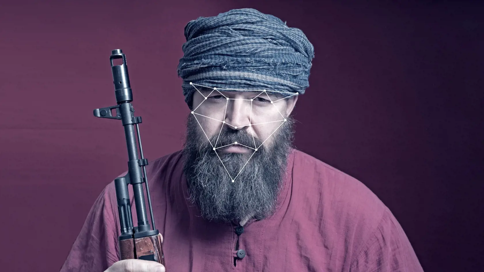 Ilustračný obrázok - biometria pre Taliban