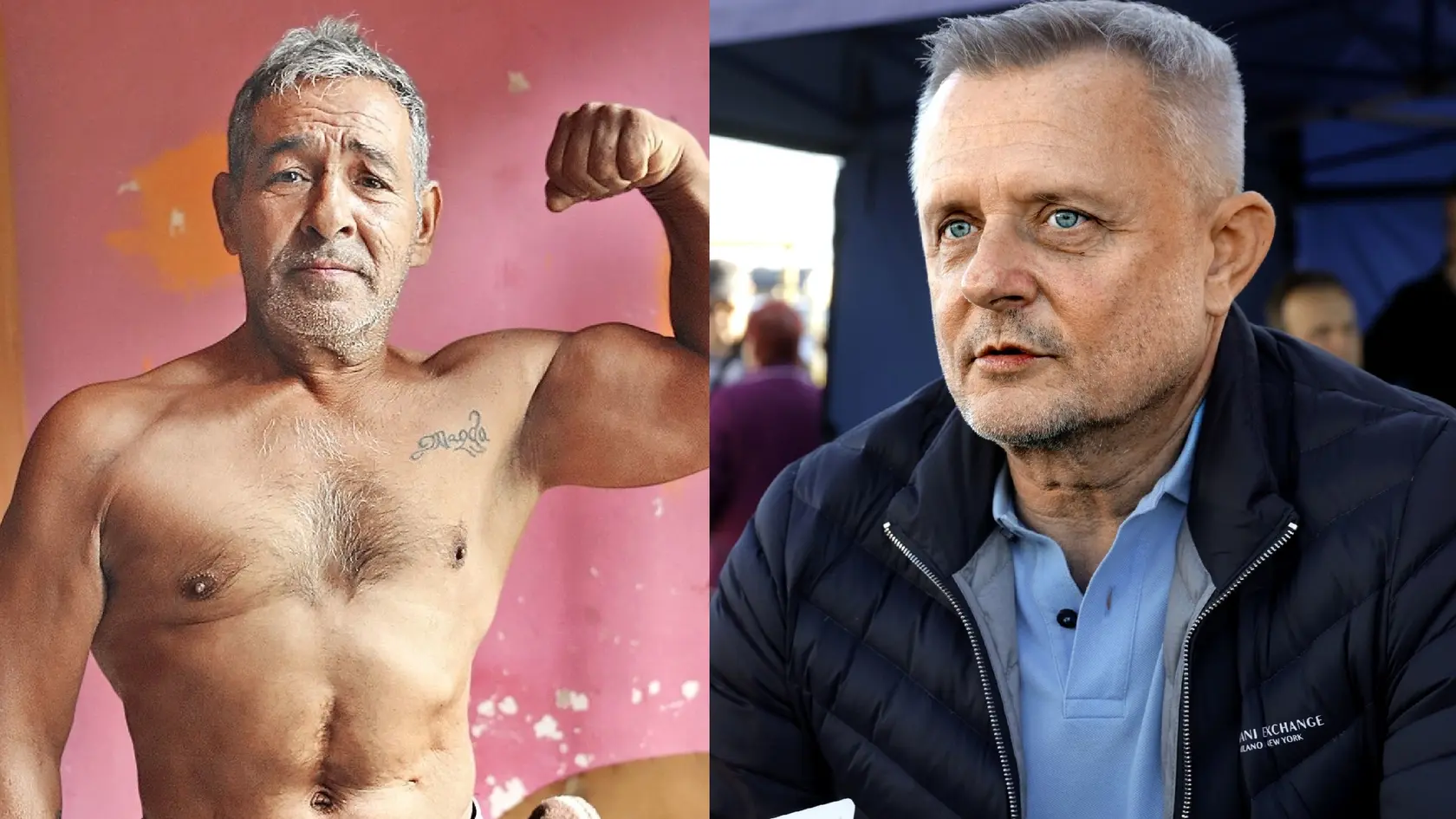 Vilo Rozboril sa v Hnúšti stretol so známym kulturistom Adamom Cibuľom.