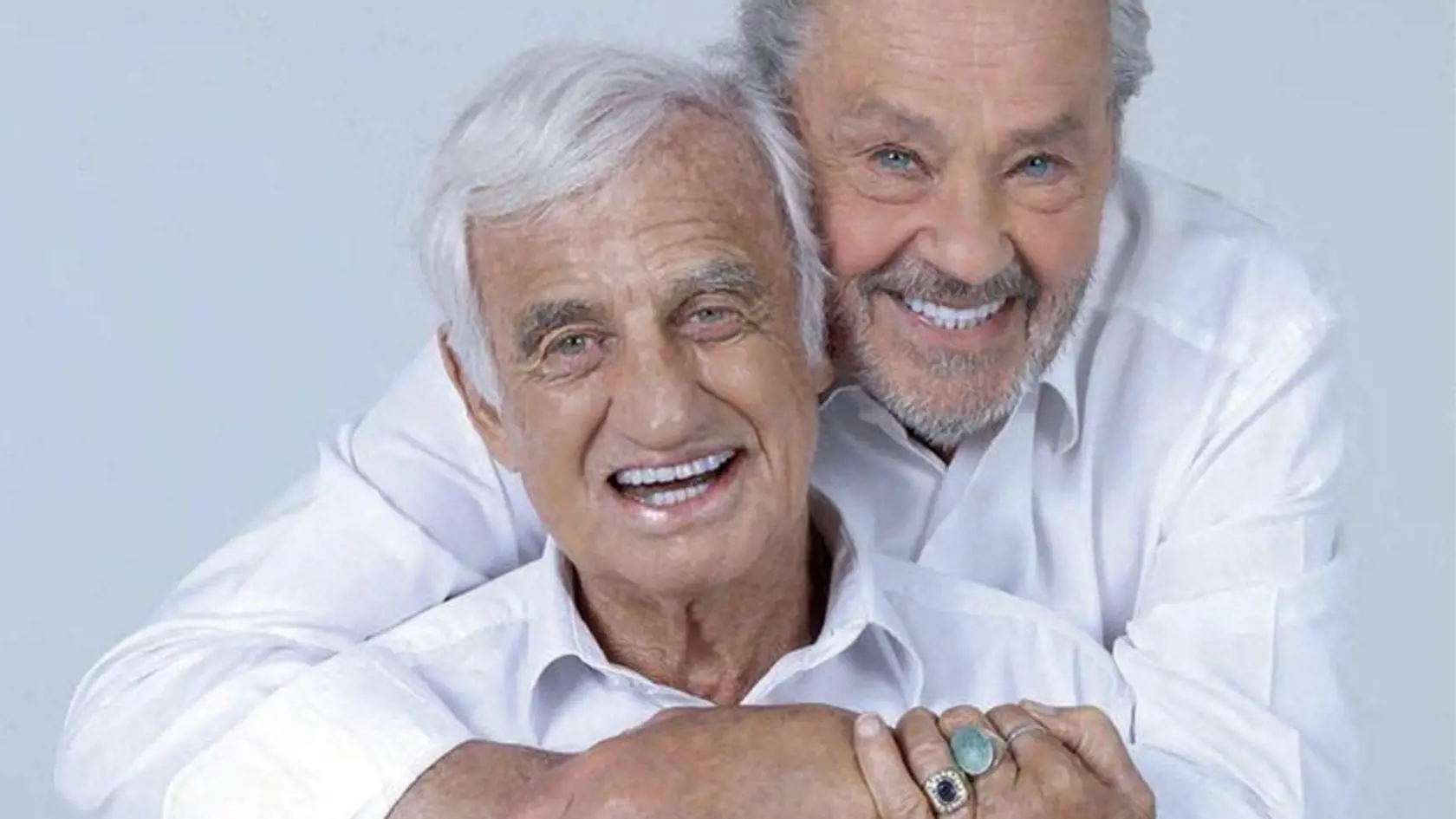 Jean-Paul Belmondo a Alain Delon v roku 2019.