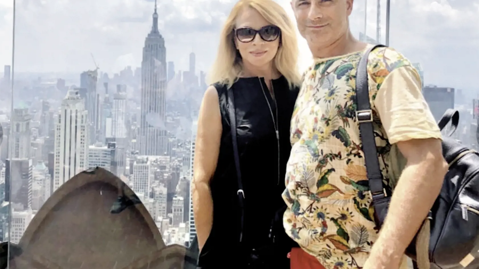 Dvojica veľmi rada cestuje. Fotka je z New Yorku.