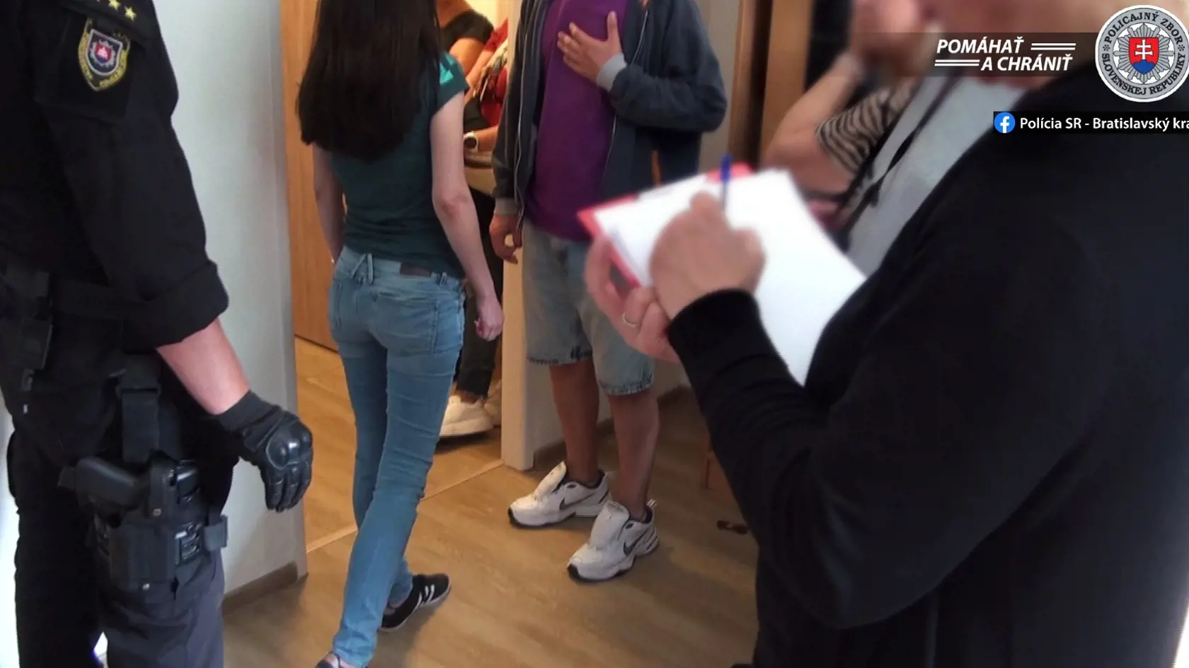 Záber počas rekonštrukcie