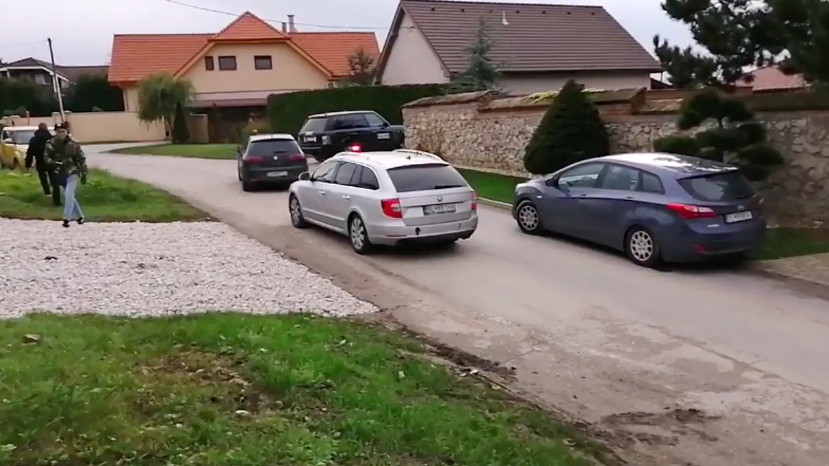 Zásah NAKA v dome u Tibora Gašpara a jeho zadržanie.