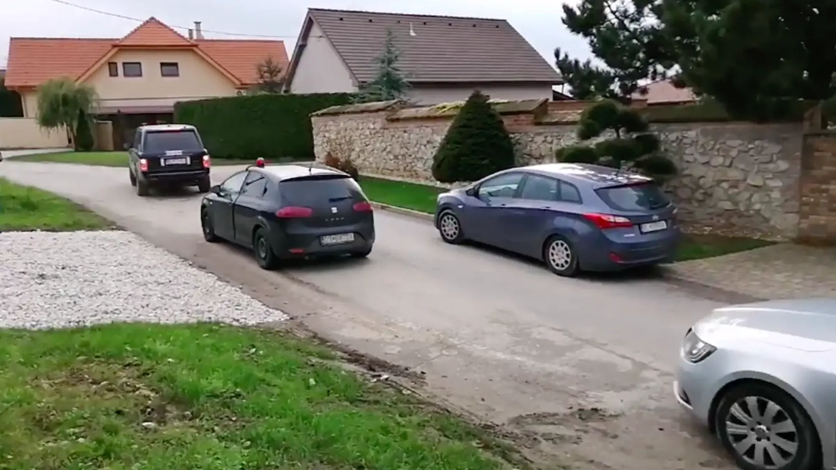 Zásah NAKA v dome u Tibora Gašpara a jeho zadržanie.